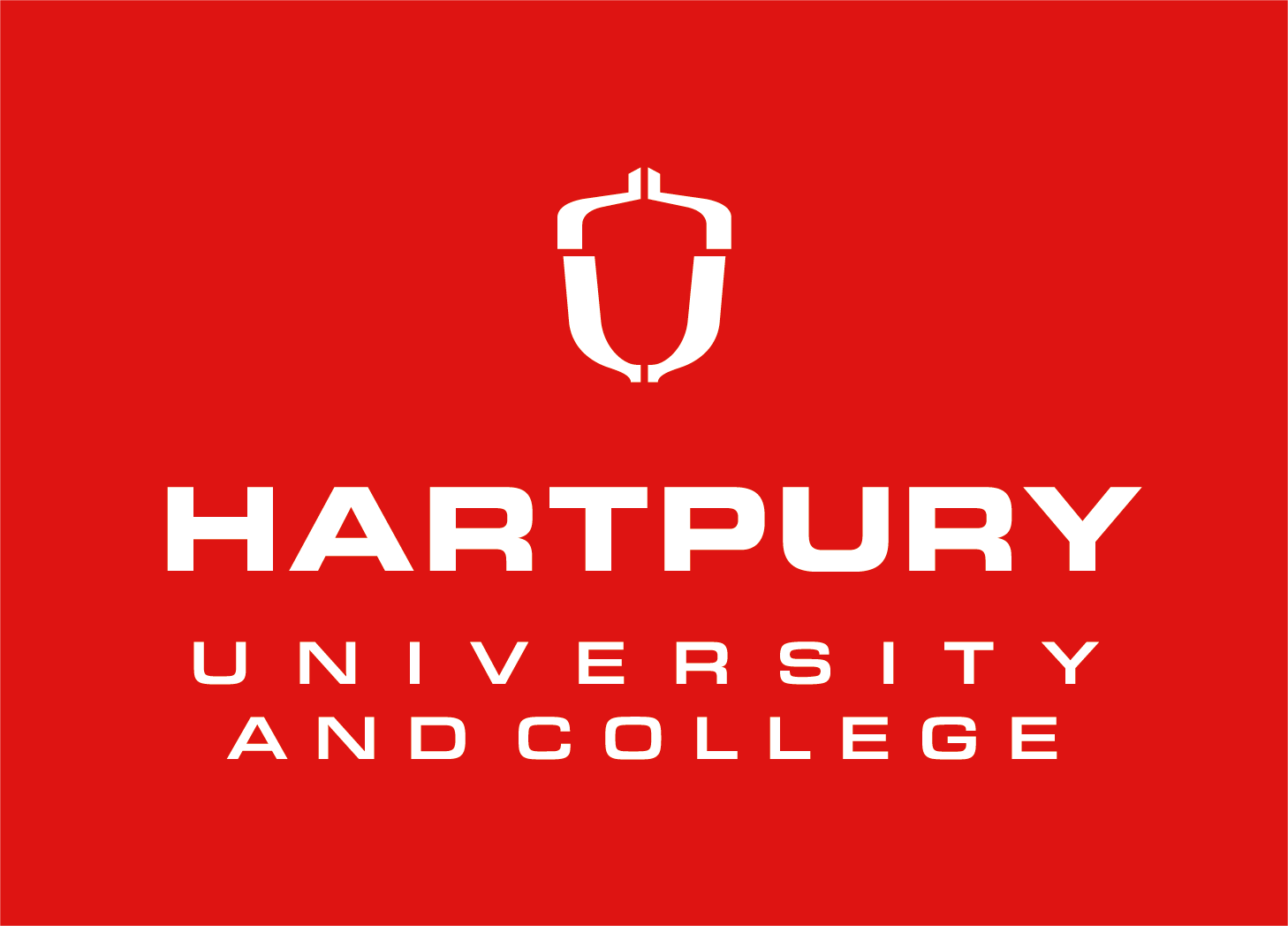 Hartpury University red logo