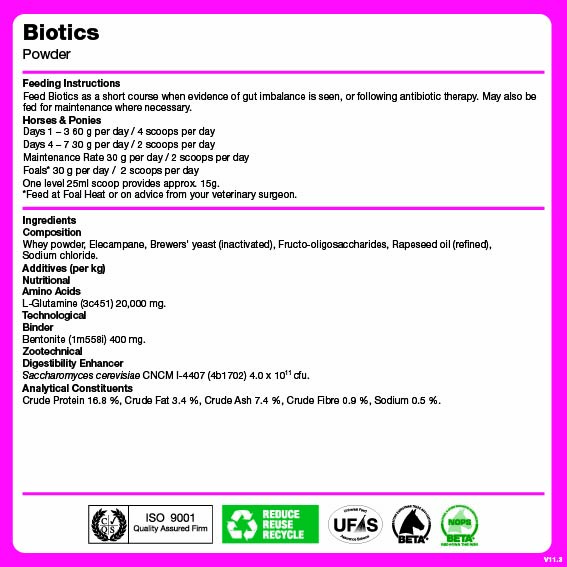 naf-equine Biotics Powder Supplement