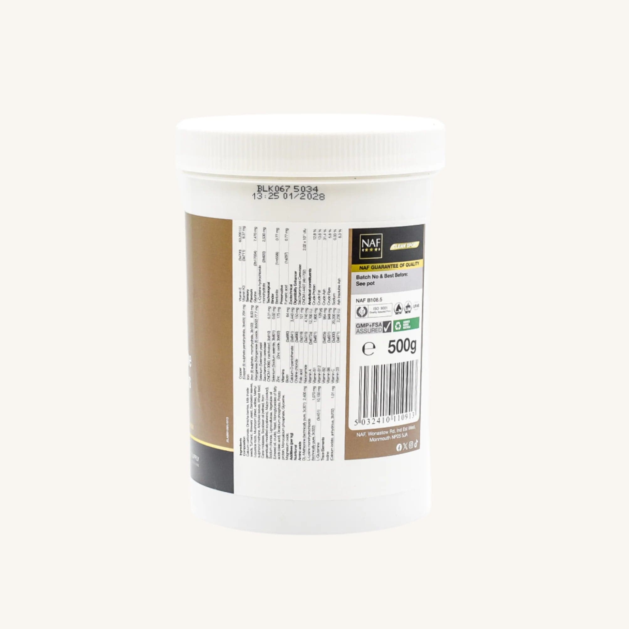 naf-equine BLK Powder 500 g Powder Supplement