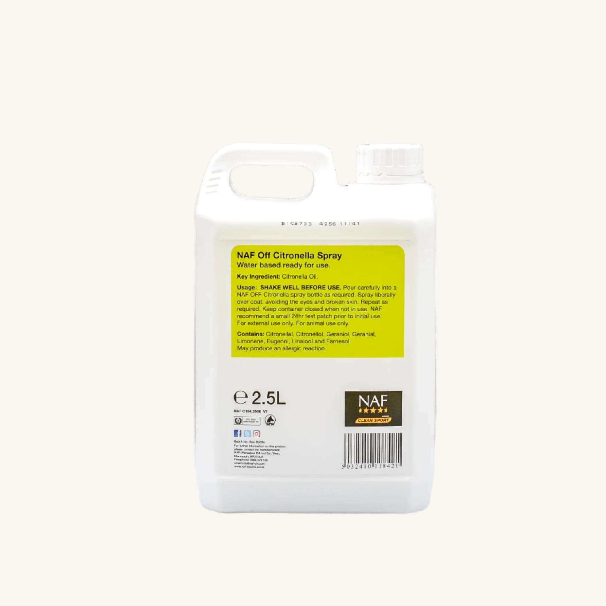 naf-equine Citronella Spray Liquid