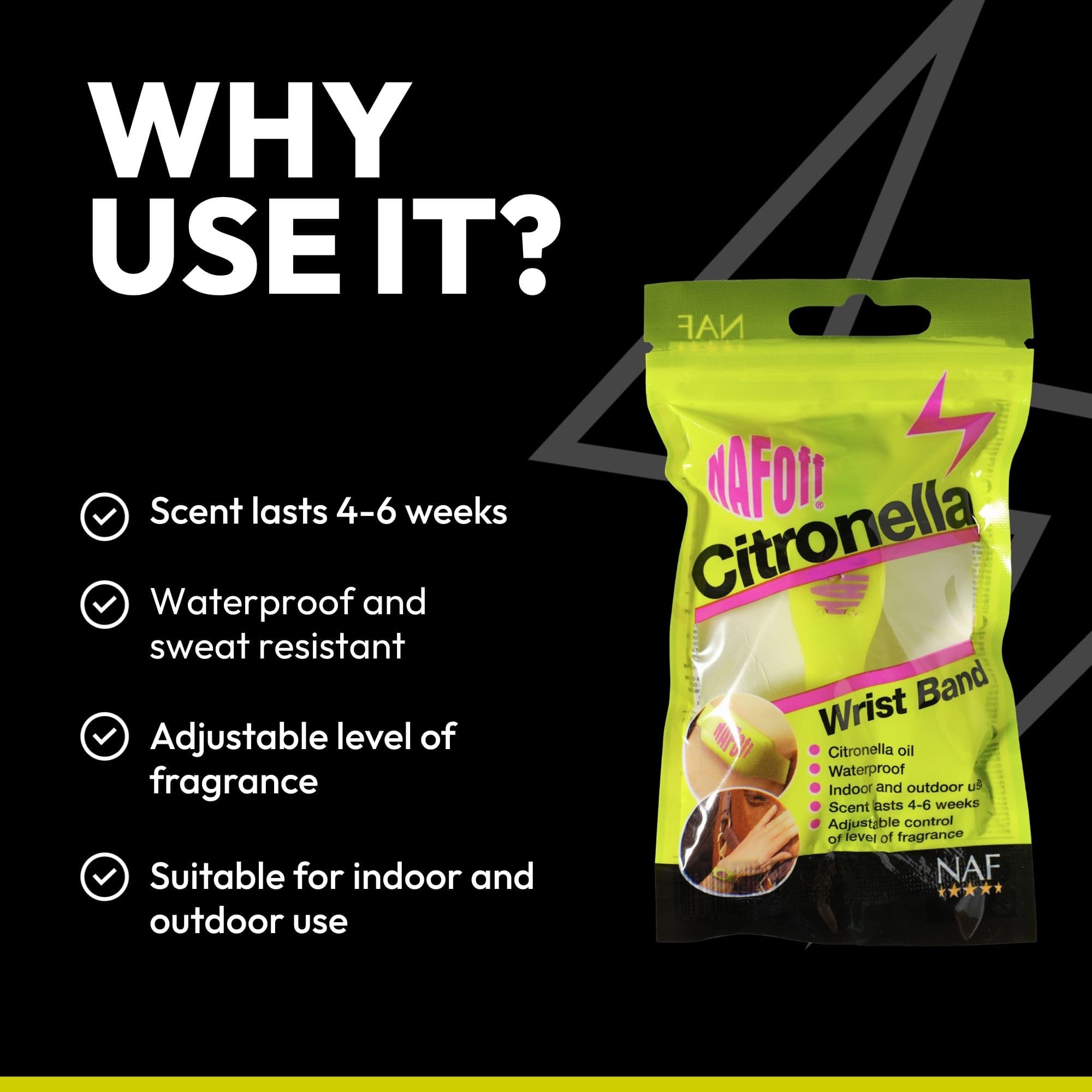 naf-equine Citronella Wristband each Wristband