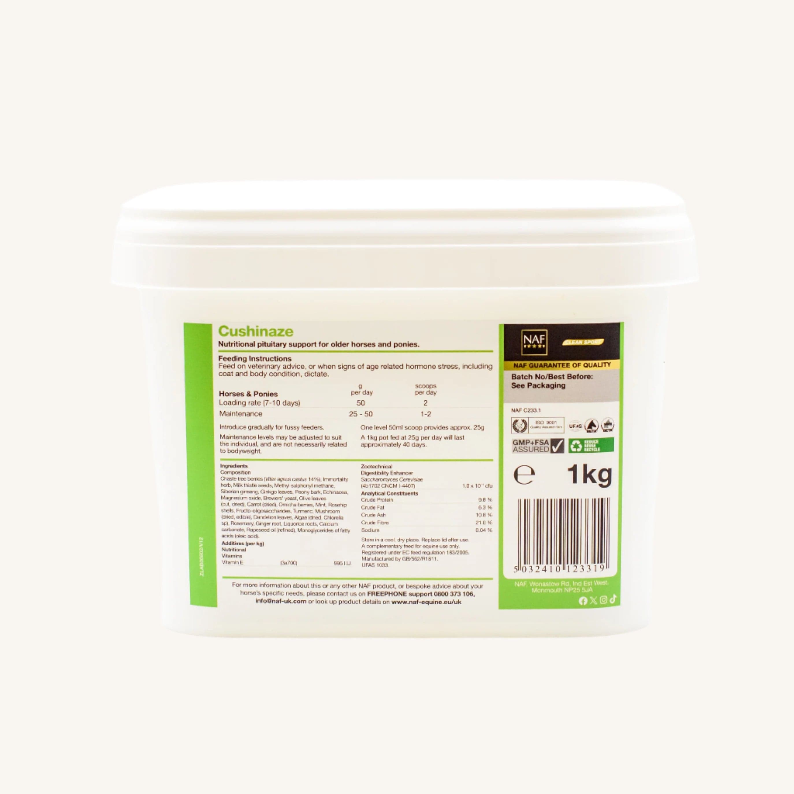 naf-equine Cushinaze 1 kg Powder Supplement