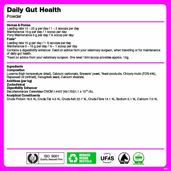 naf-equine Daily Gut Health Powder Supplement