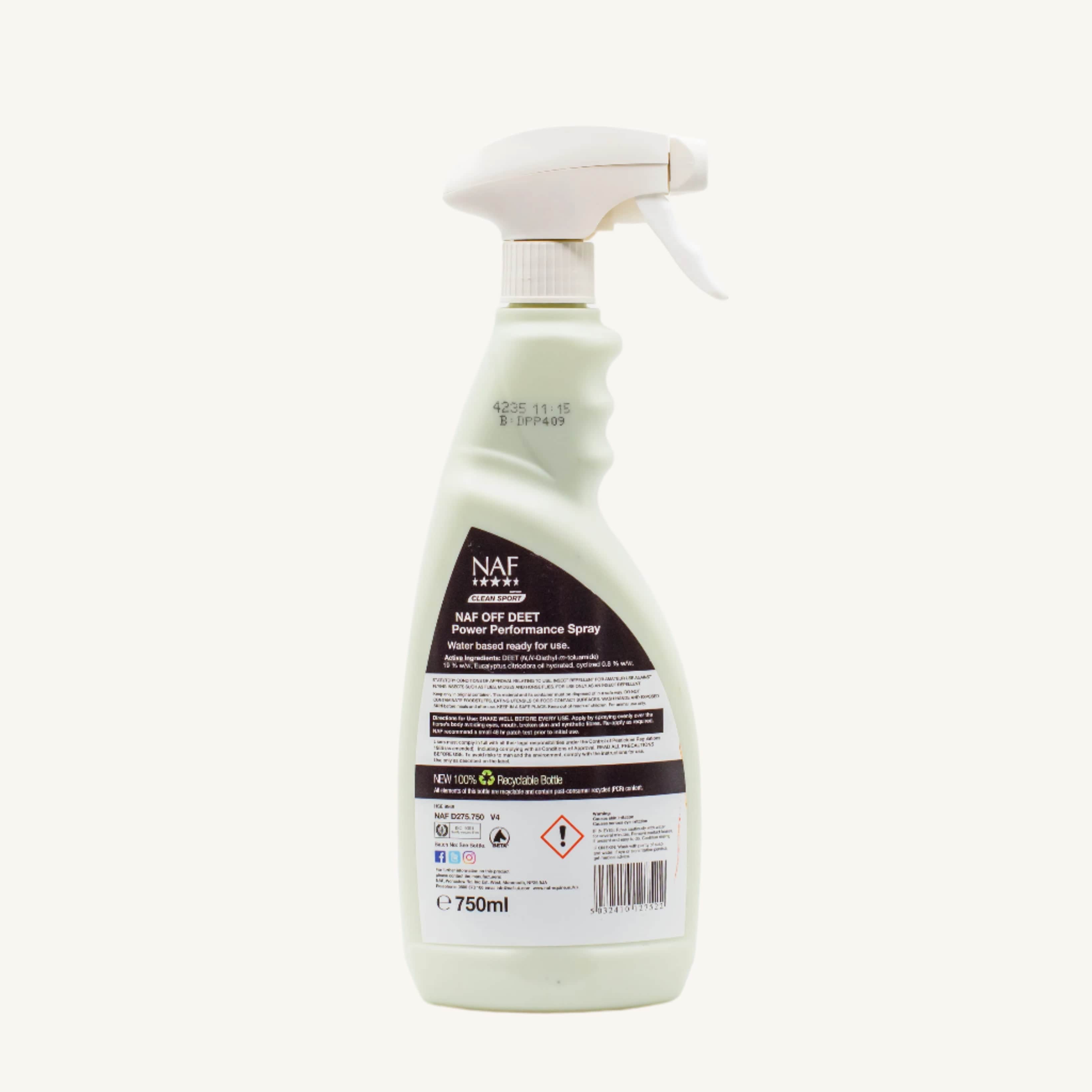 naf-equine Deet Power Performance Spray Spray