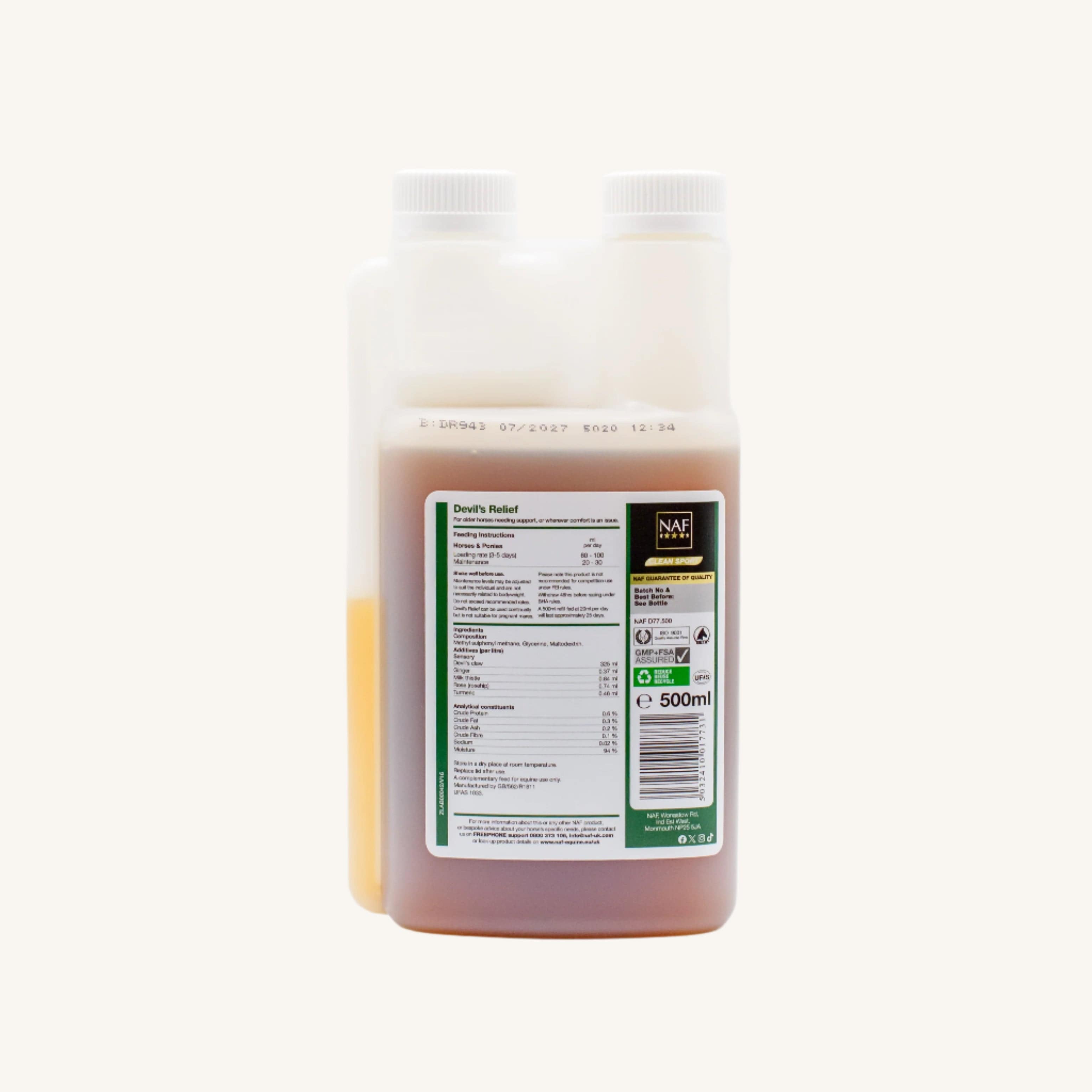 naf-equine Devil's Relief Liquid Supplement