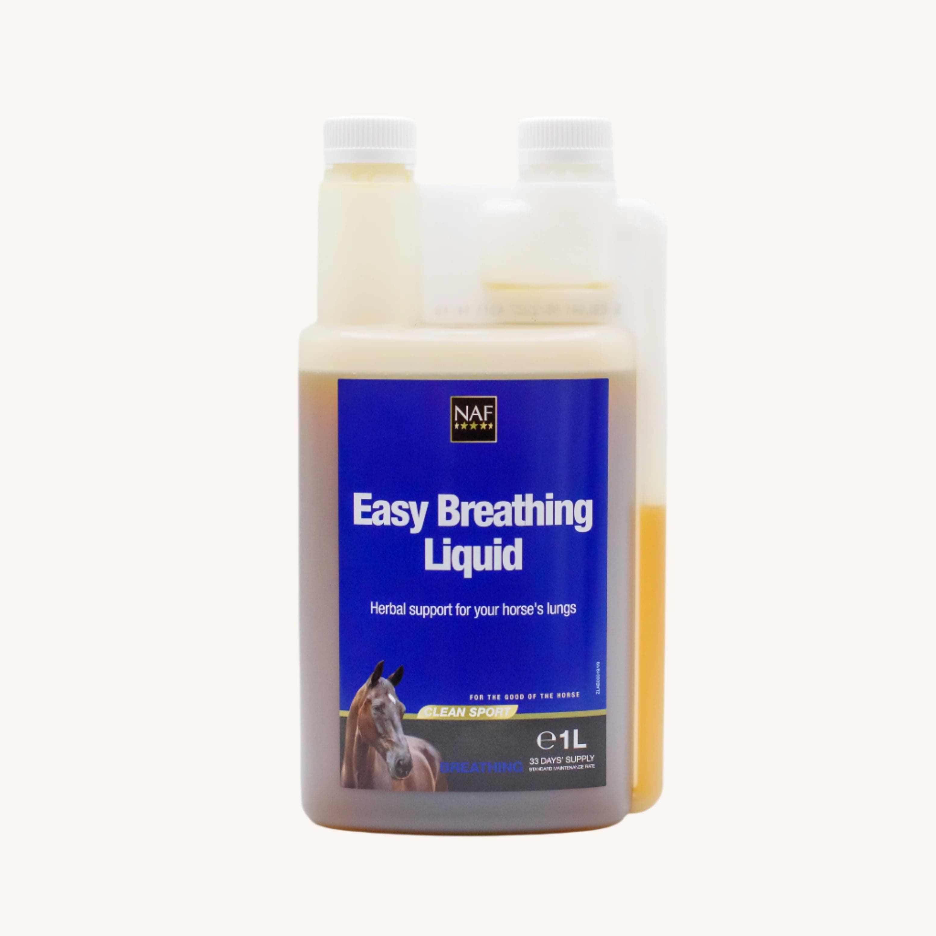 naf-equine Easy Breathing Liquid 1 L Liquid Supplement