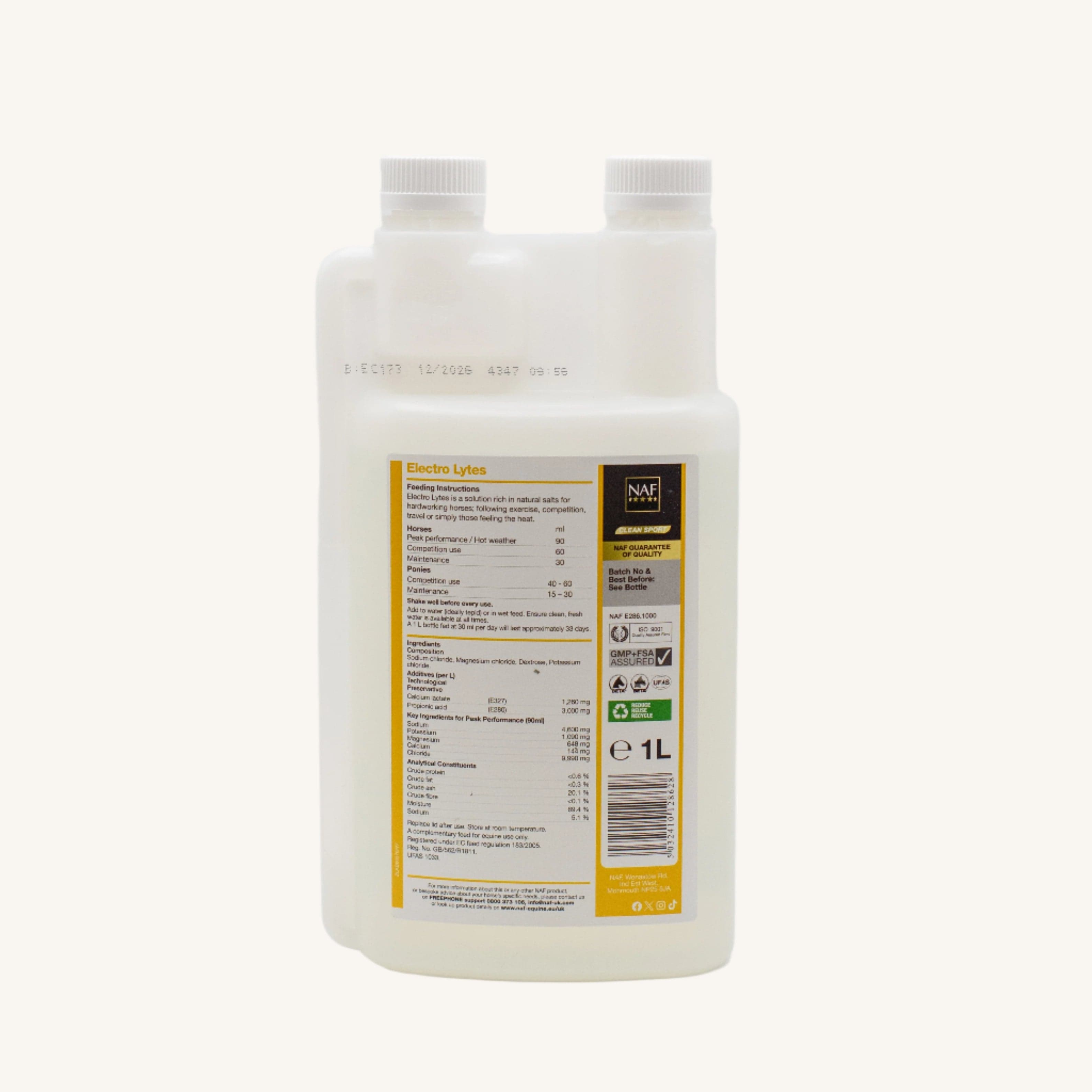 naf-equine Electro Lytes Liquid Liquid Supplement