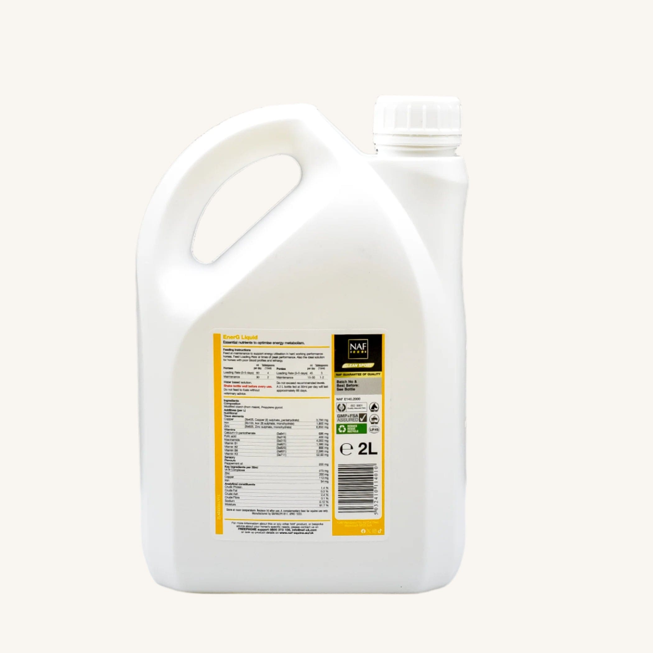 naf-equine EnerG Liquid Supplement