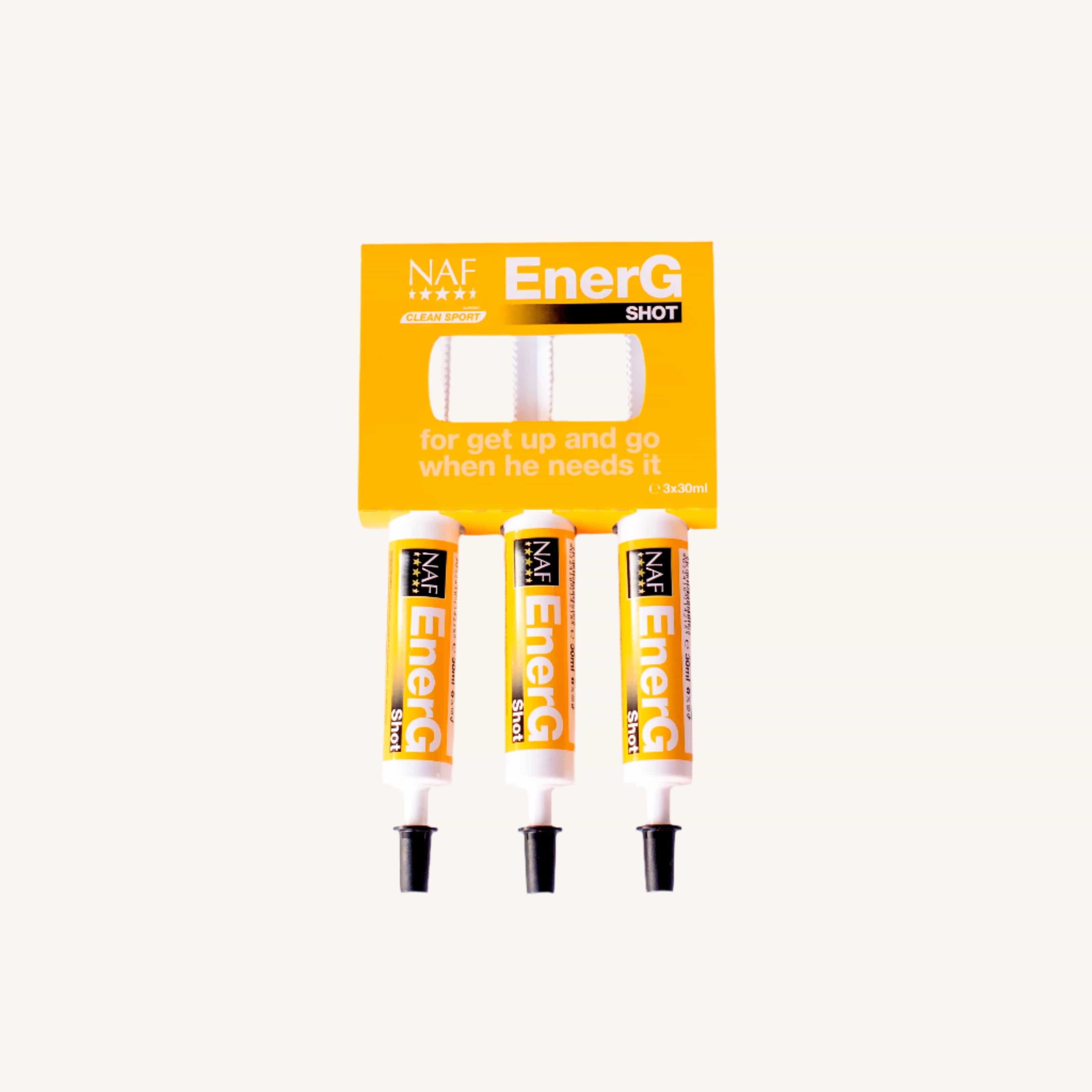 naf-equine EnerG Shot 3 X 30 ml Liquid Supplement