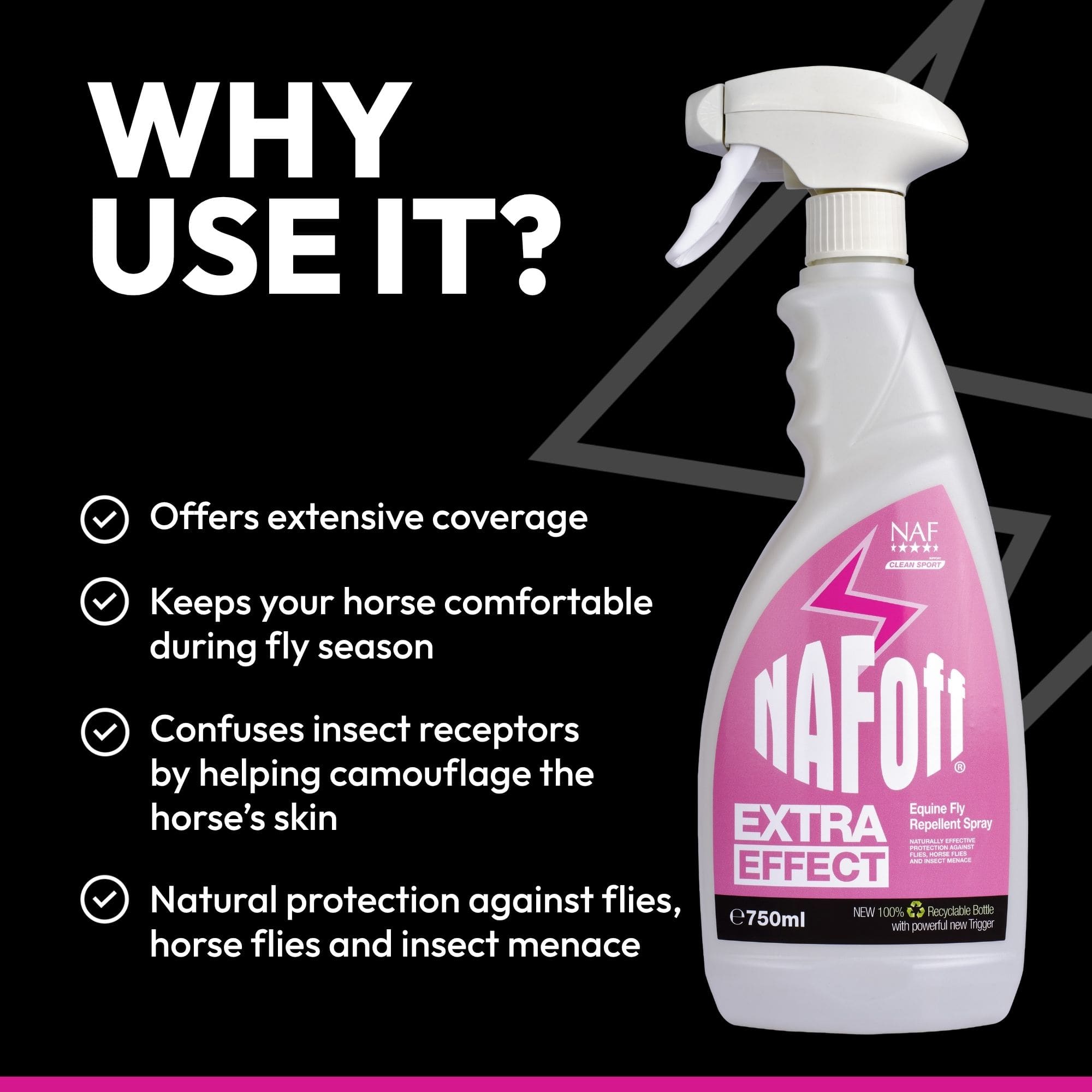 naf-equine Extra Effect Spray Spray
