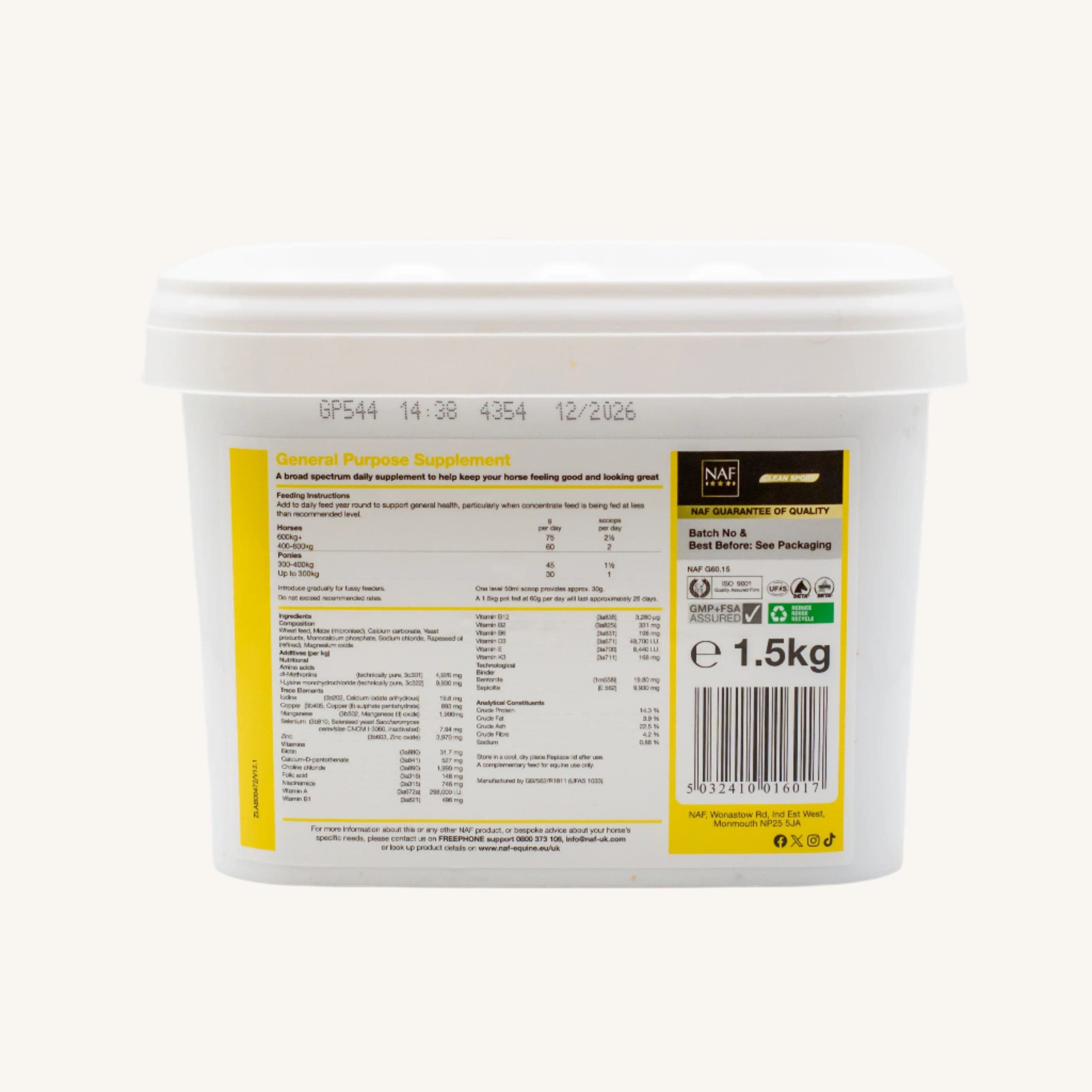 naf-equine General Purpose Supplement Powder Supplement