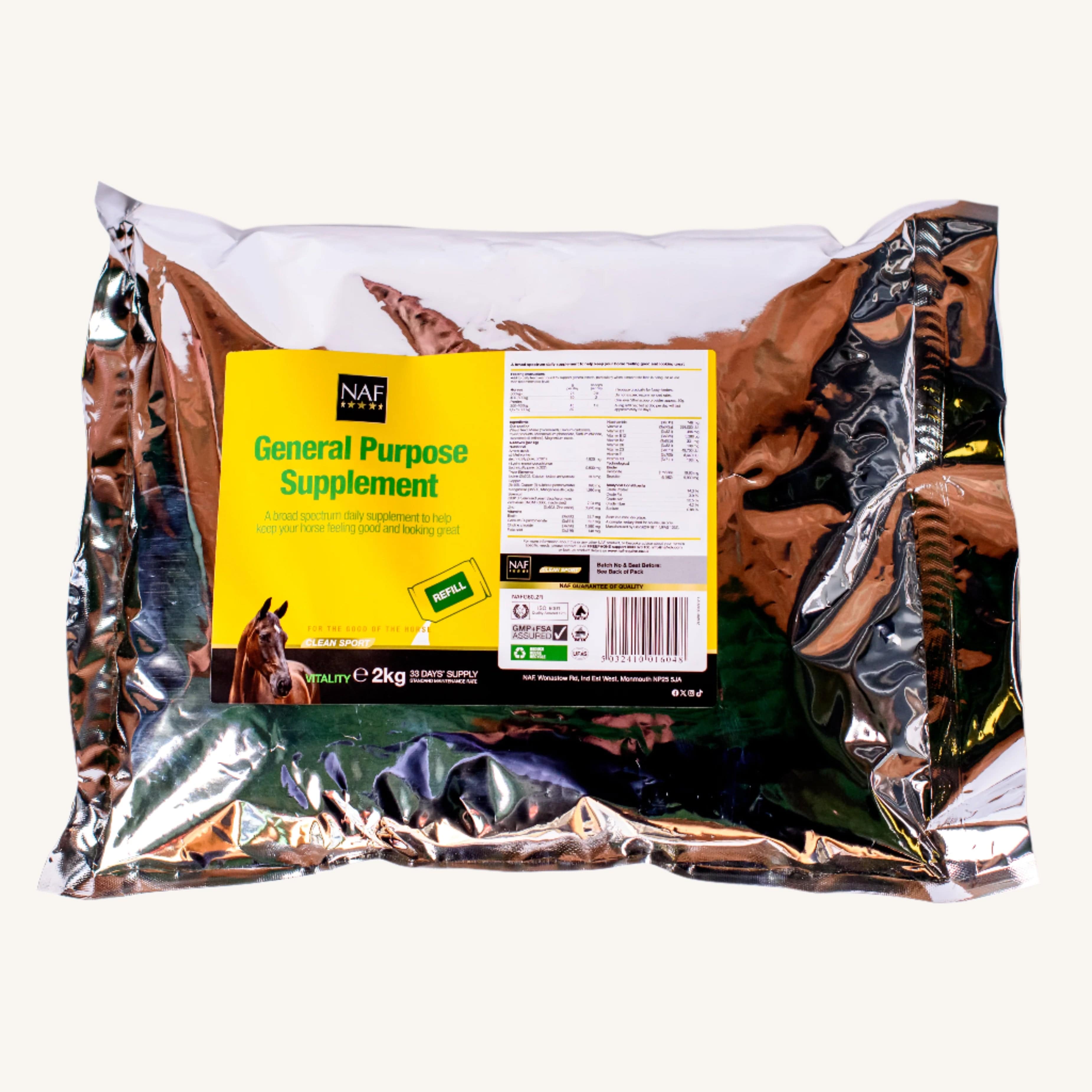 naf-equine General Purpose Supplement 2 kg Powder Supplement
