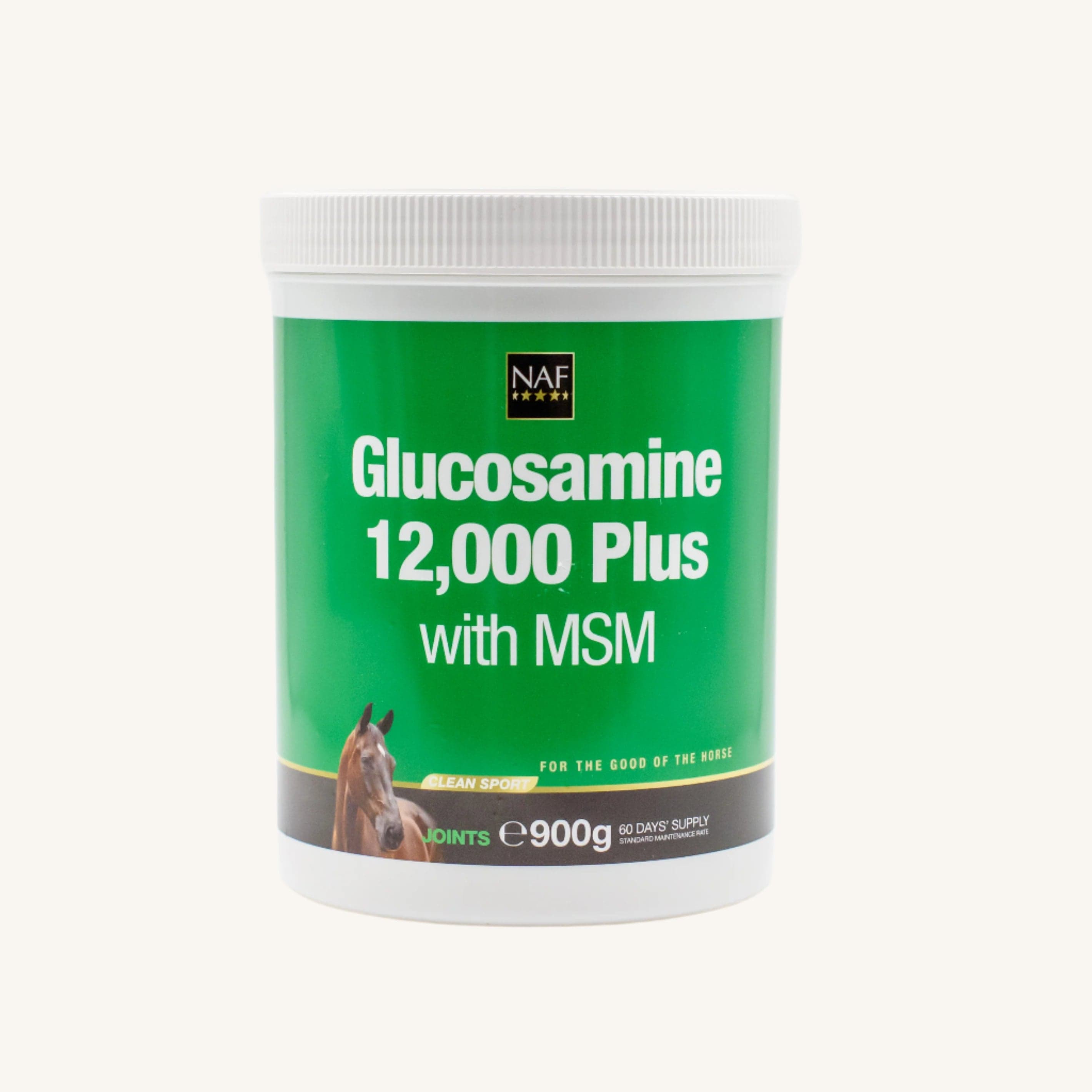naf-equine Glucosamine 12,000 + MSM 900 g Powder Supplement