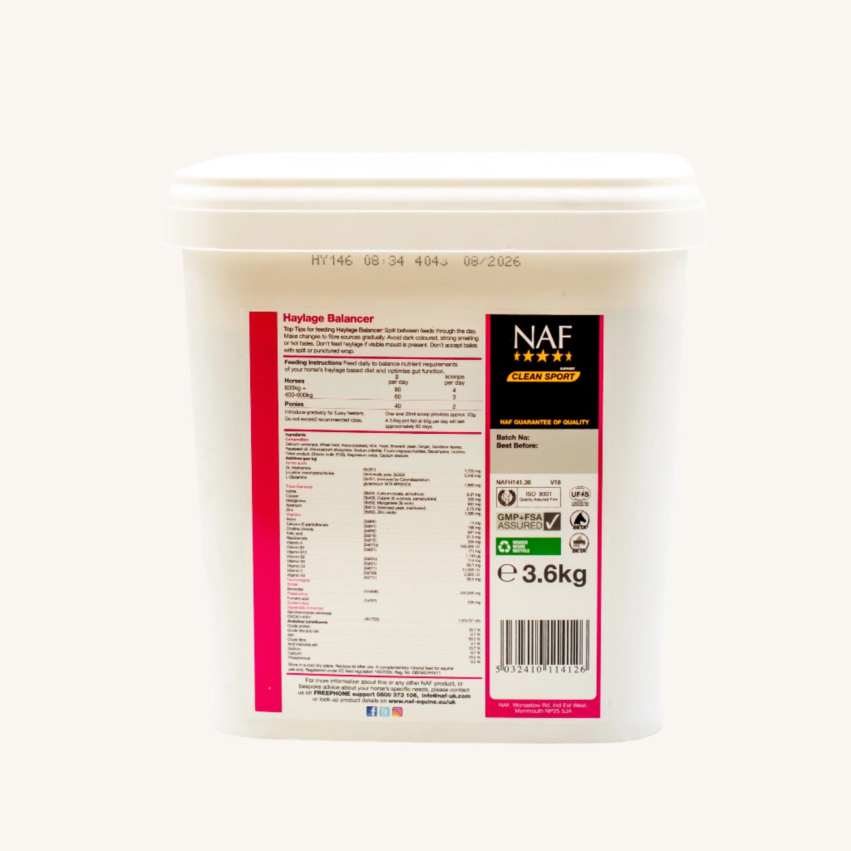 naf-equine Haylage Balancer Powder Supplement