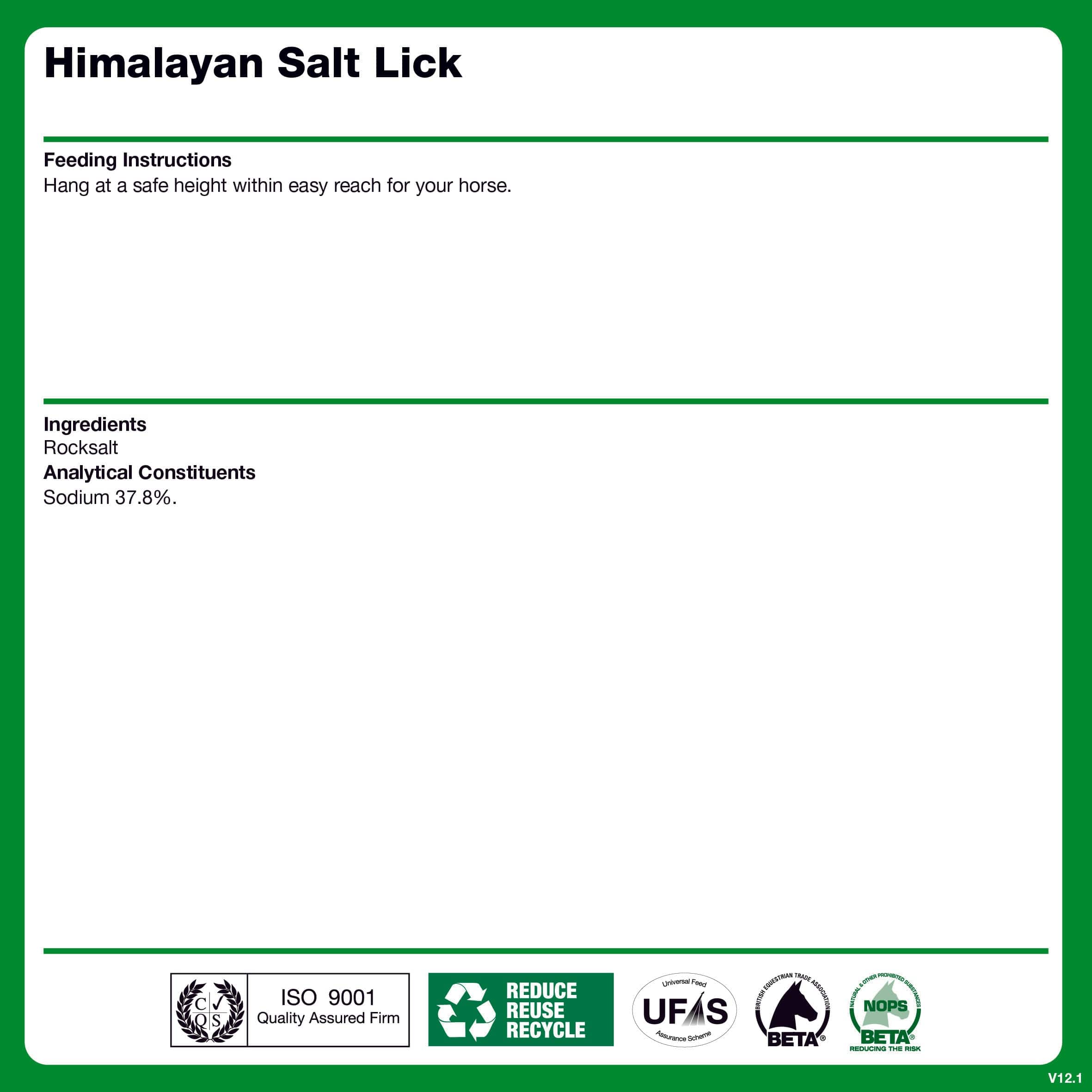 naf-equine Himalayan Salt Lick Treat