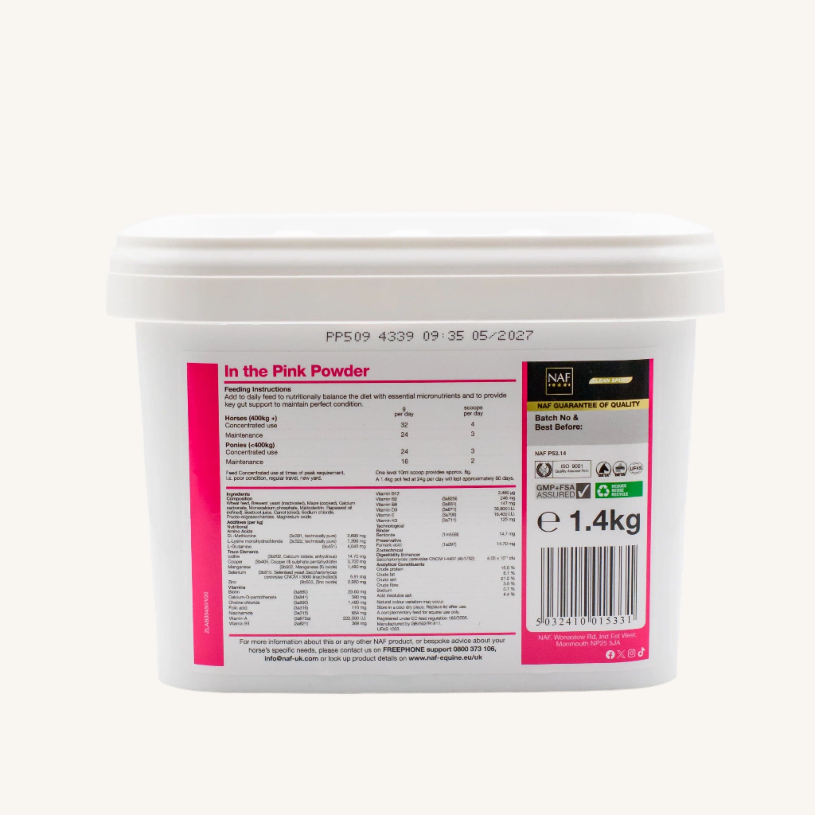 naf-equine In The Pink Powder Powder Supplement