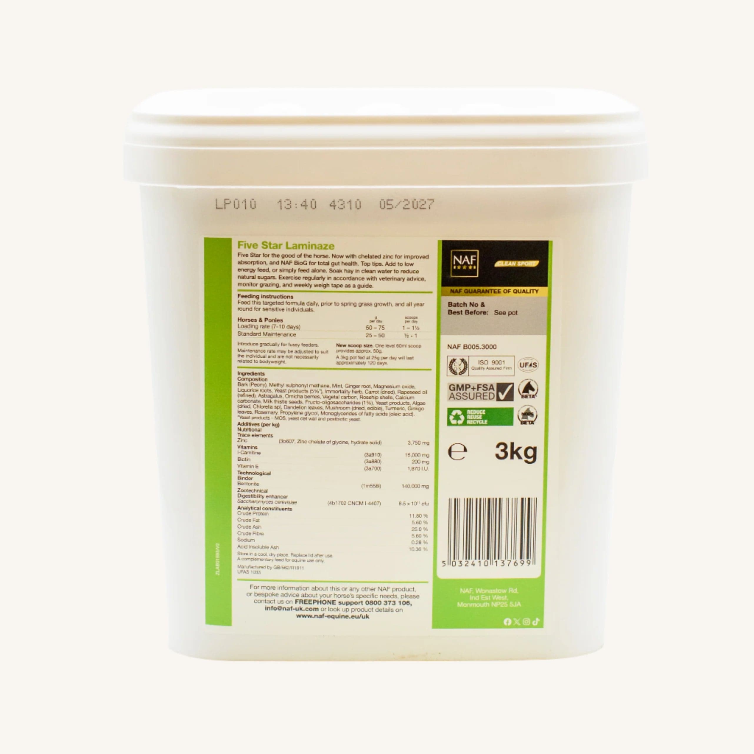 naf-equine Laminaze Pellet Supplement