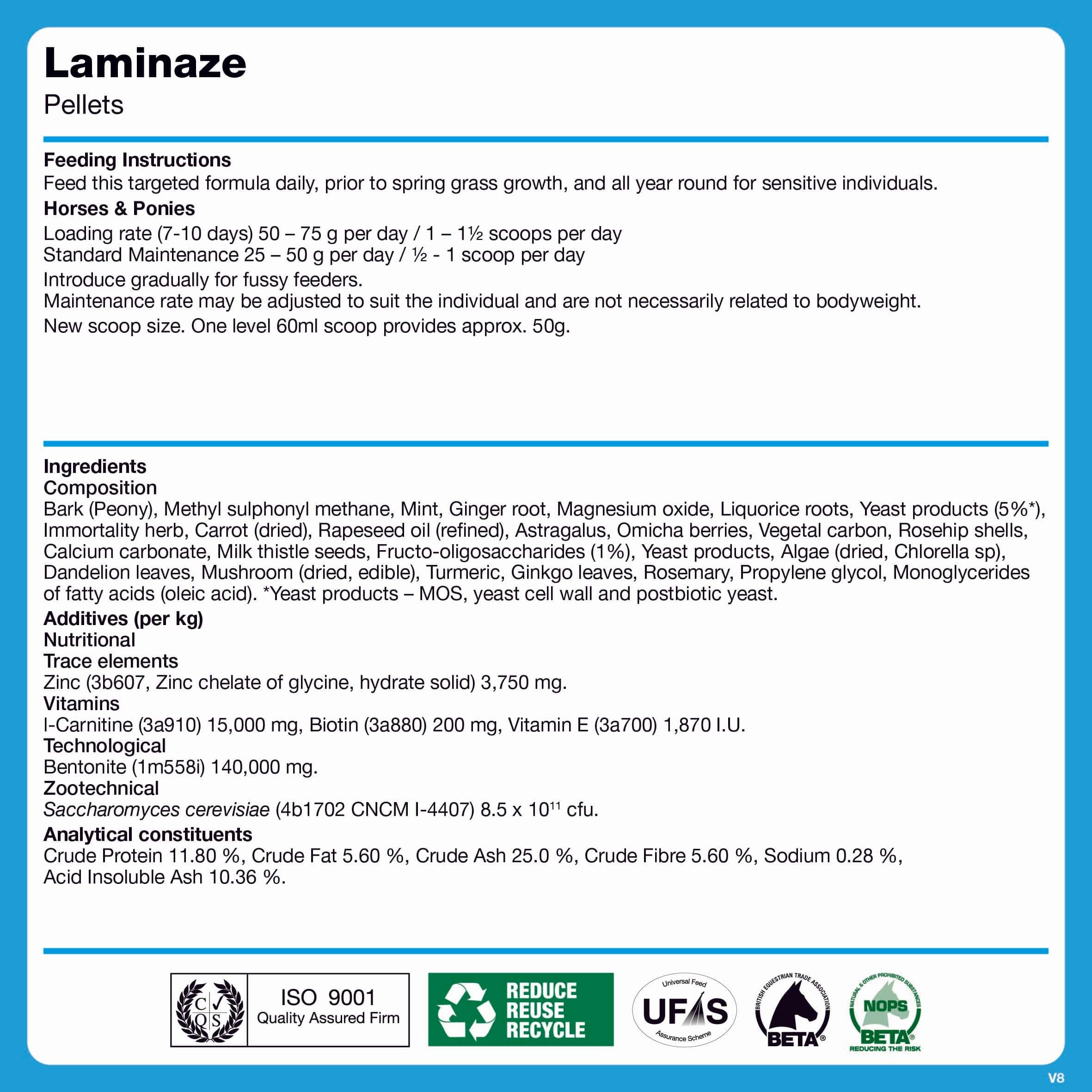 naf-equine Laminaze Pellet Supplement