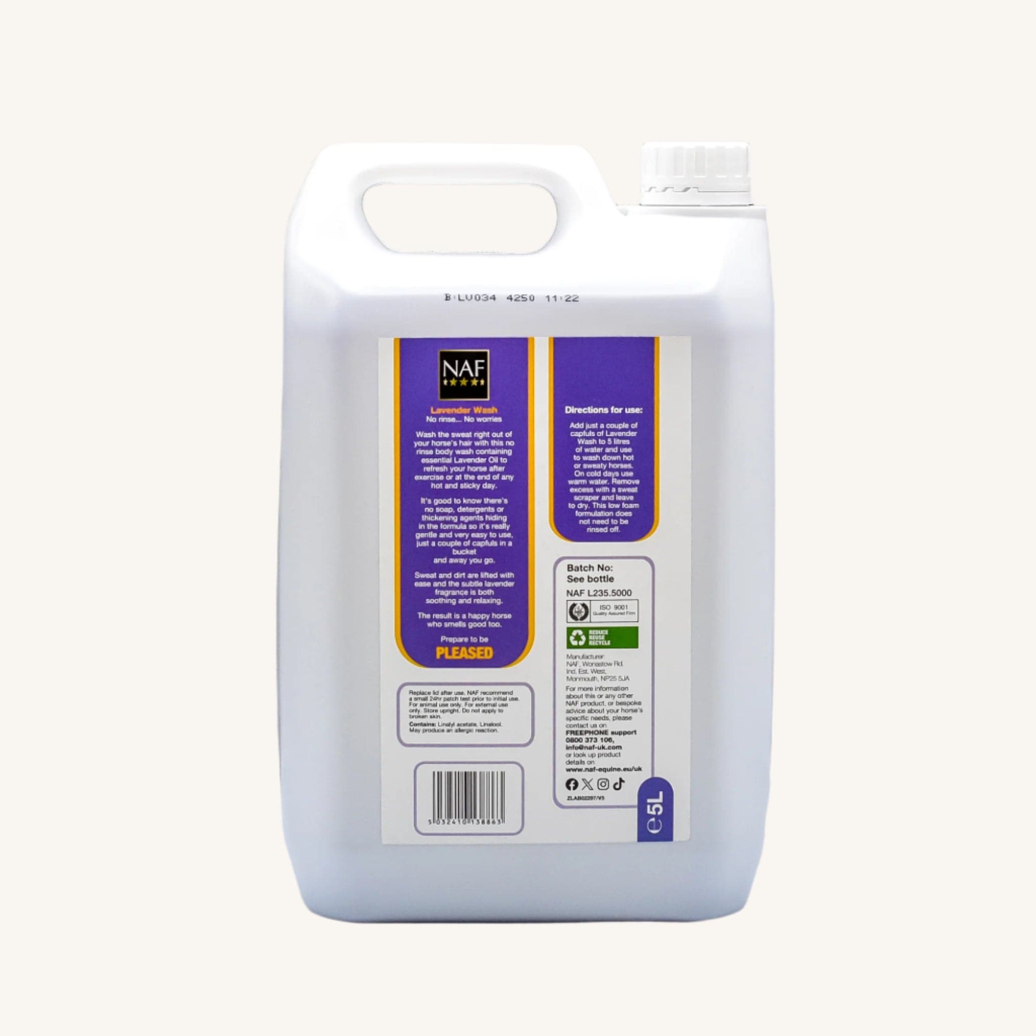 naf-equine Lavender Wash Wash