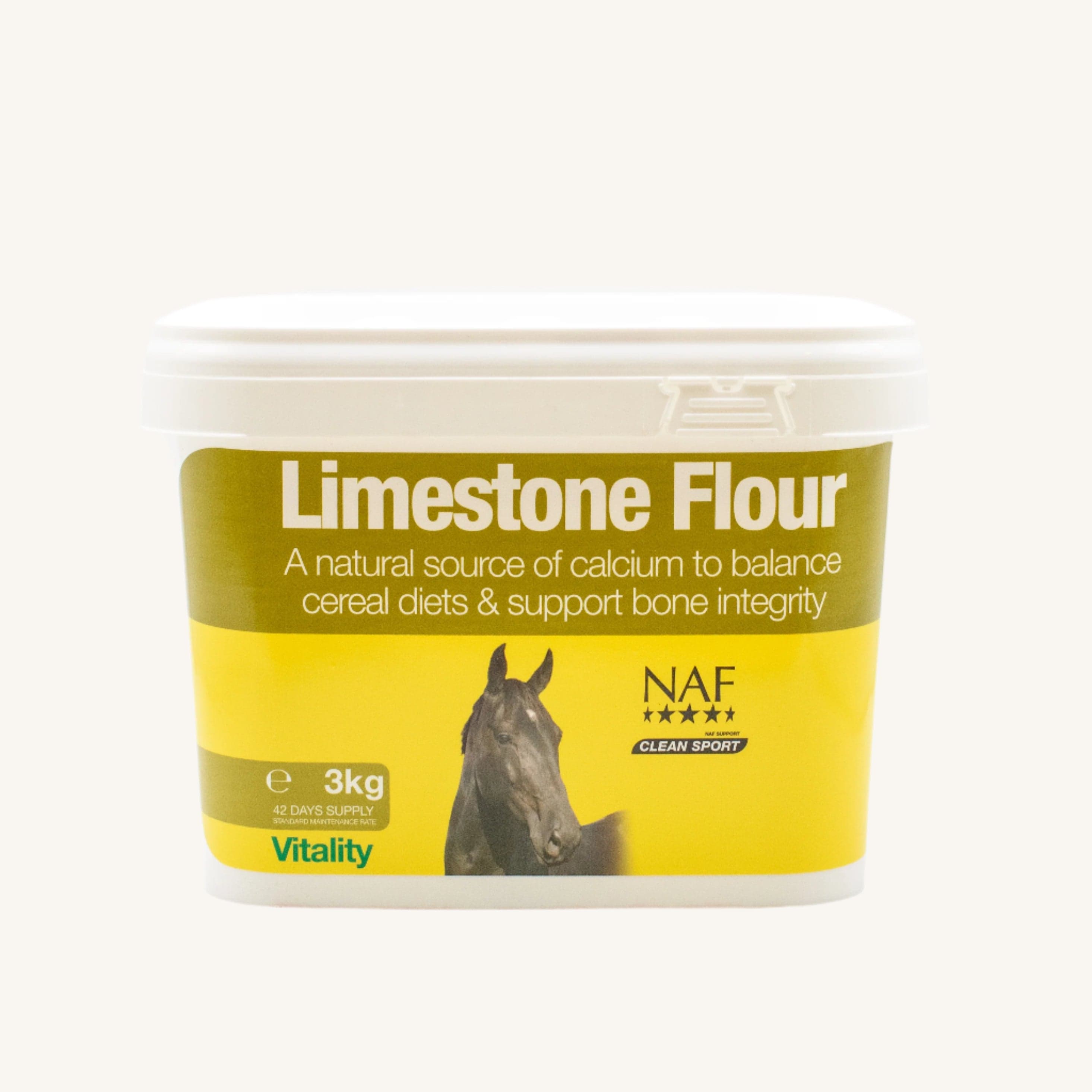 naf-equine Limestone Flour 3 kg Powder Supplement