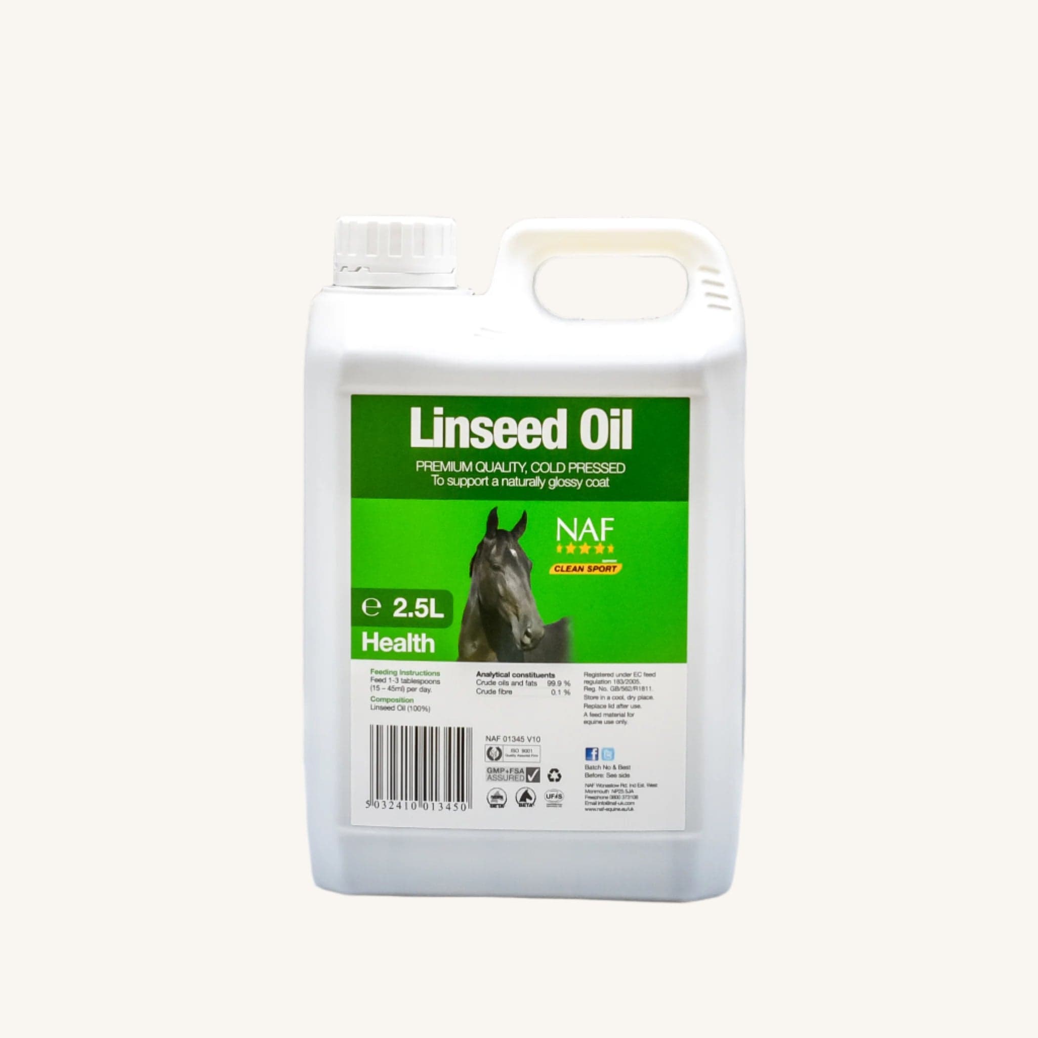 naf-equine Linseed Oil 2.5 L Liquid Supplement