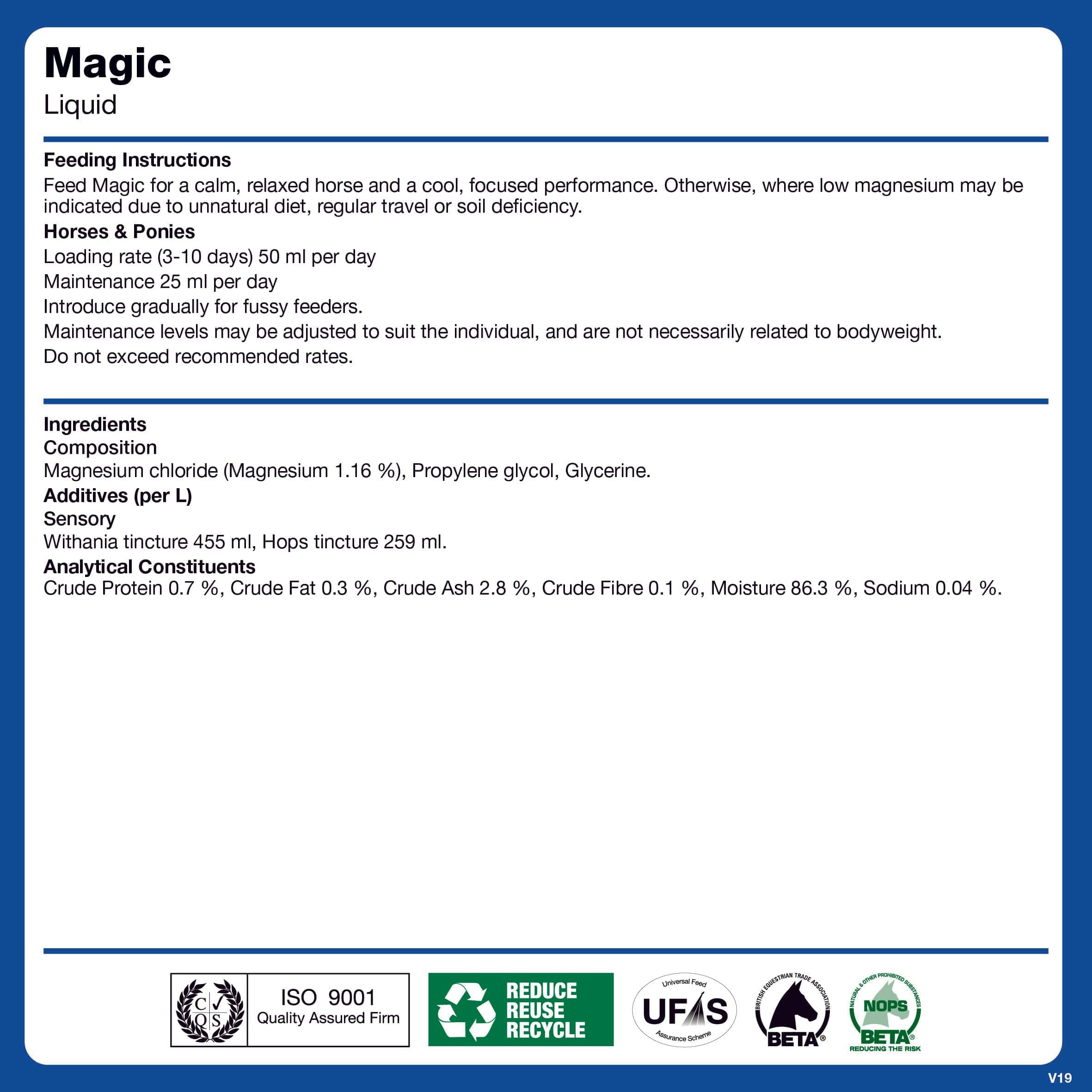 naf-equine Liquid Magic Liquid Supplement