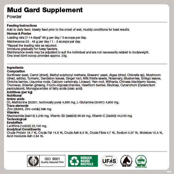 naf-equine LTSTI Mud Gard Supplement 690 g Powder Supplement