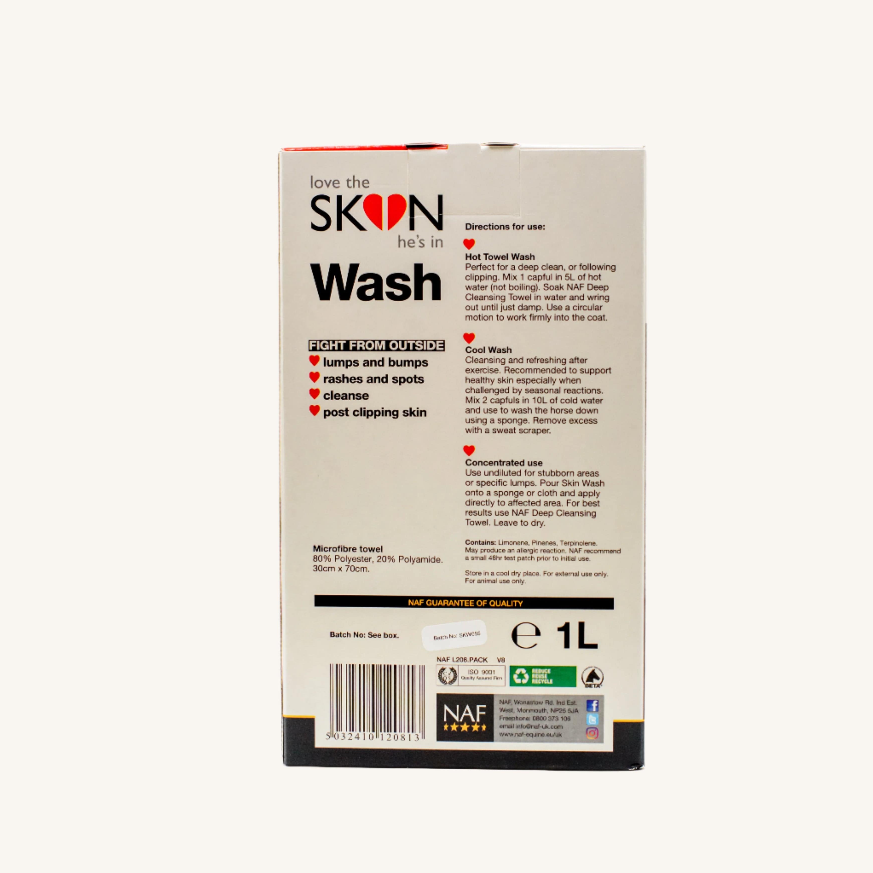 naf-equine LTSTI Skin Wash Wash
