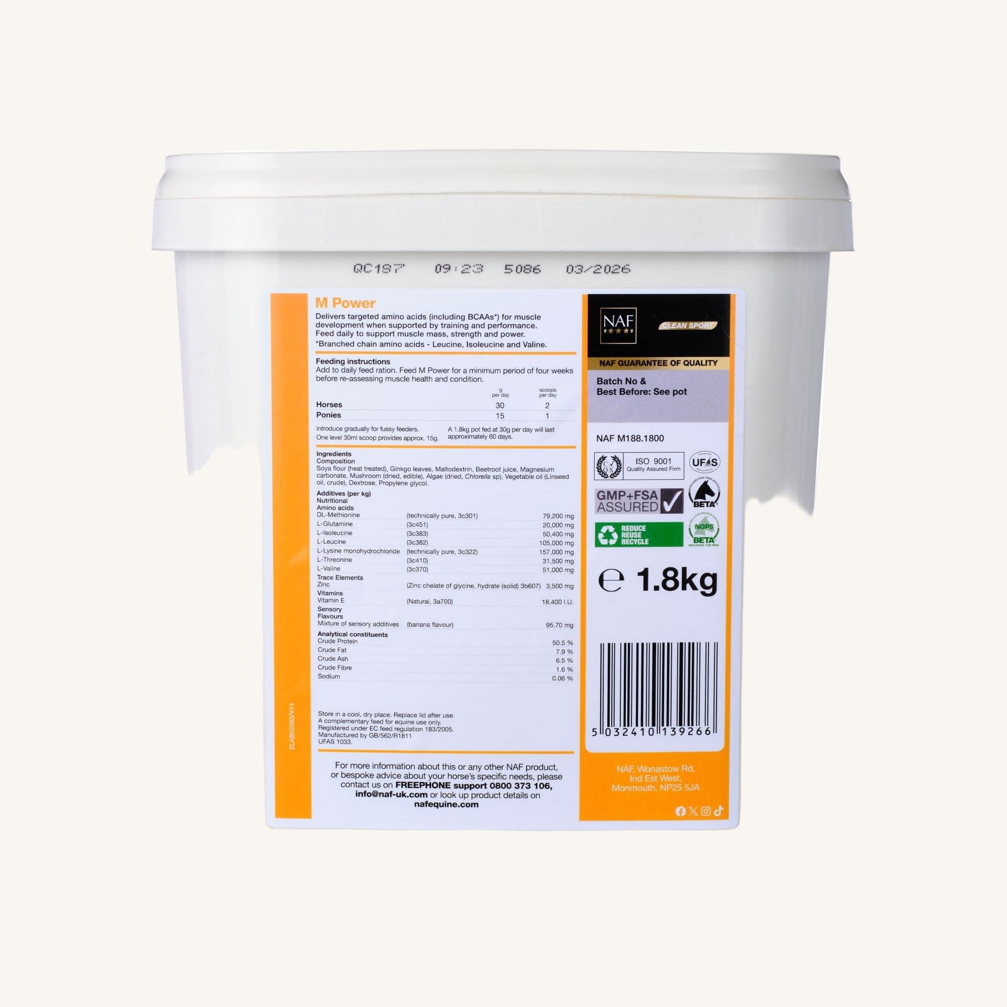 naf-equine M Power Powder Supplement