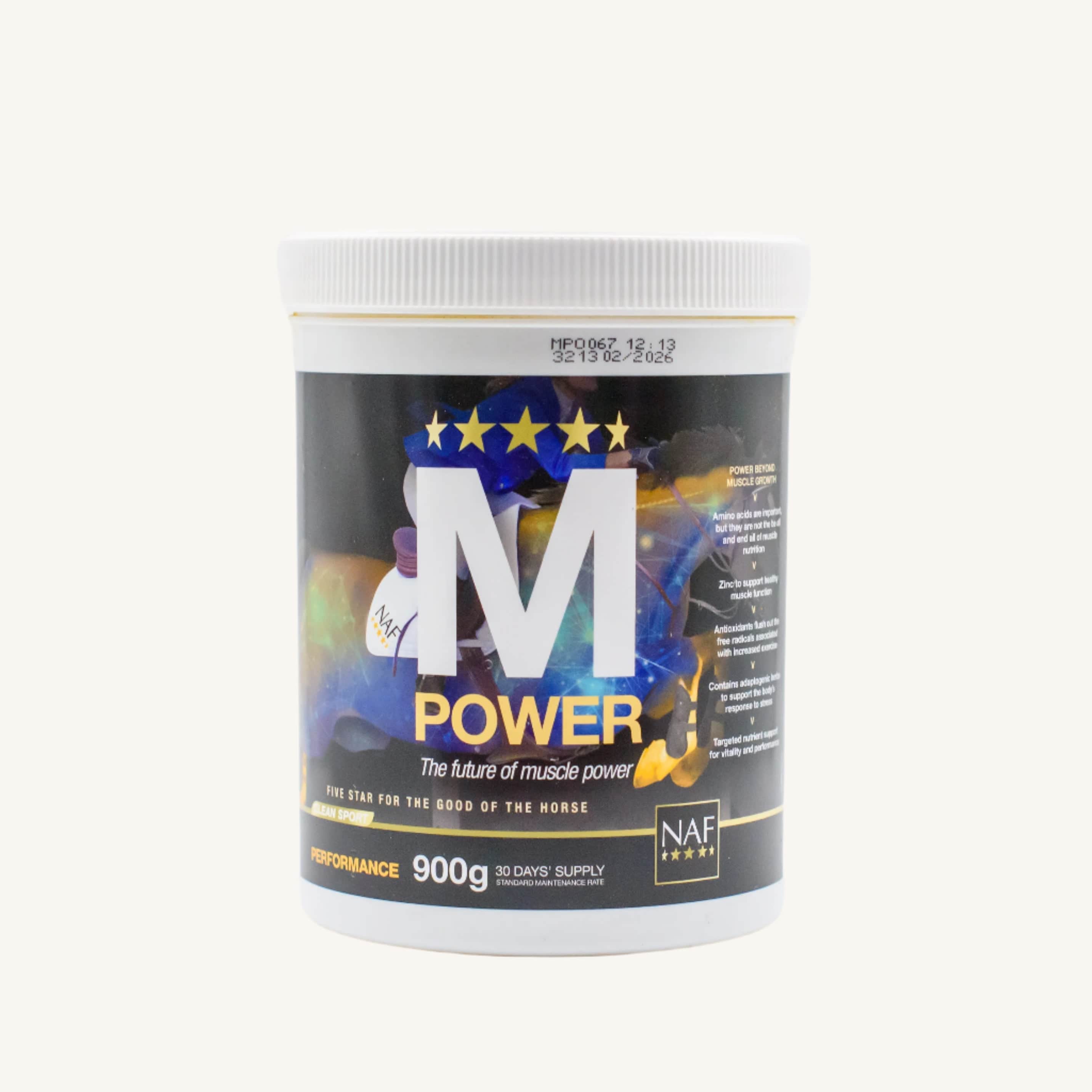 naf-equine M Power 900 g Powder Supplement