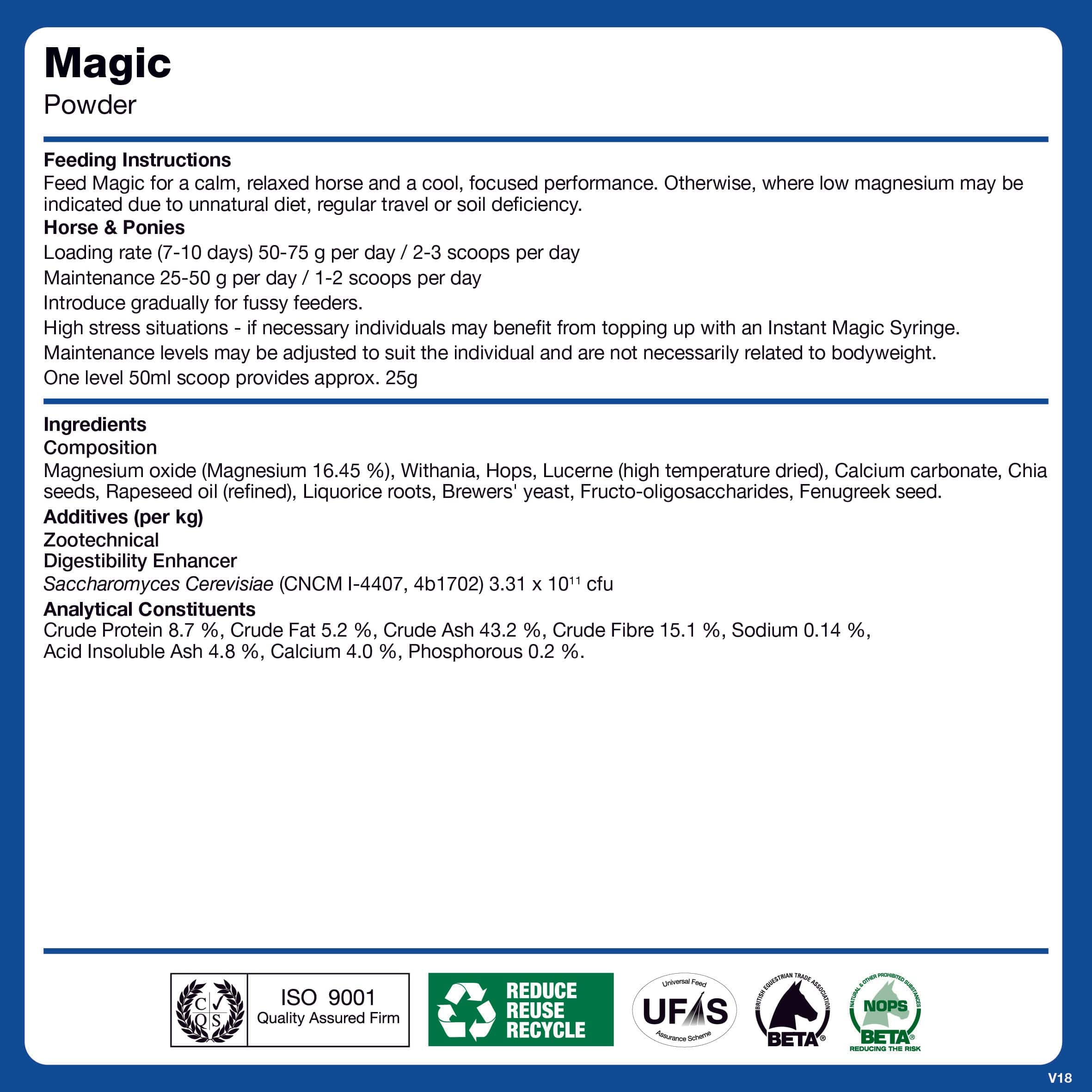 naf-equine Magic Powder Powder Supplement