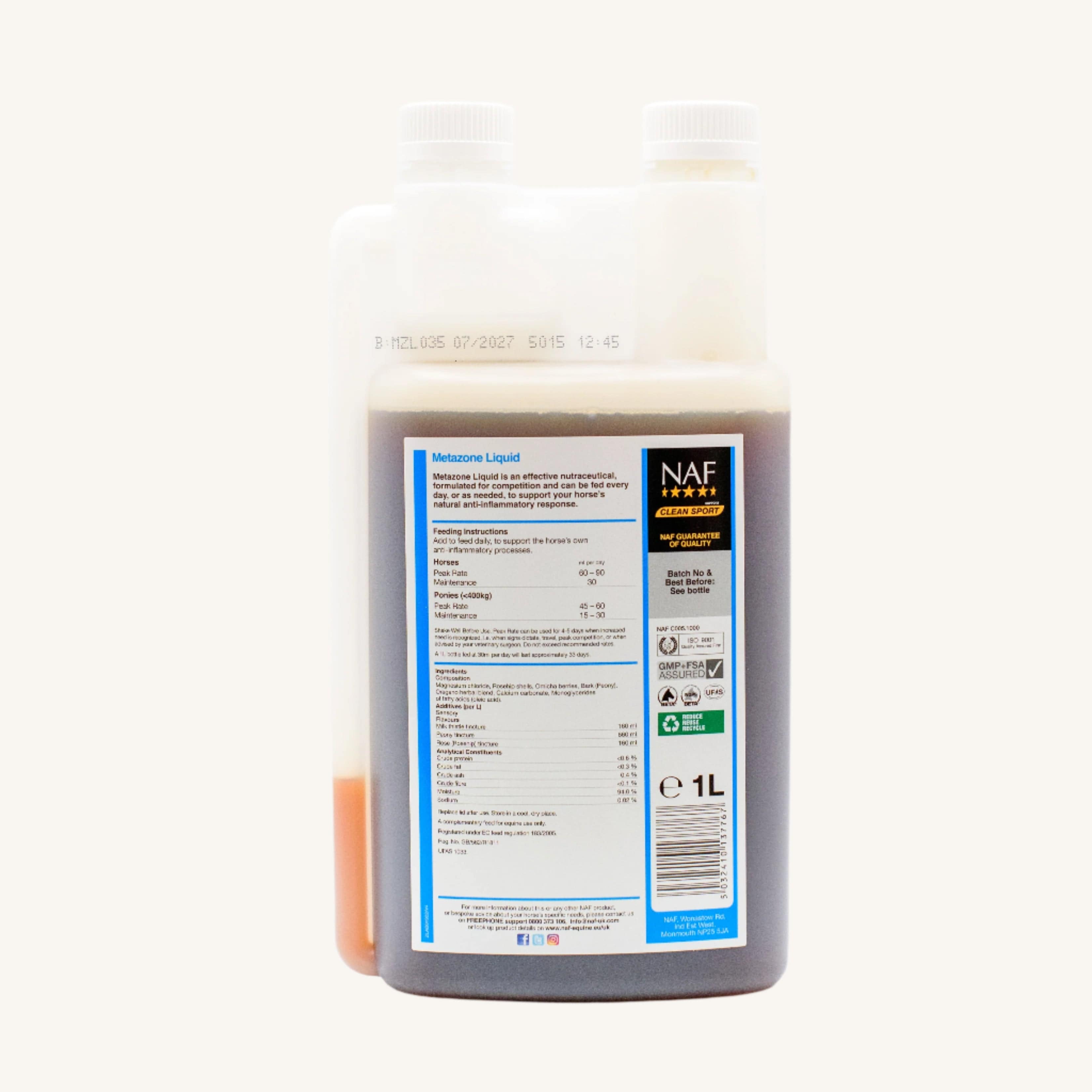 naf-equine Metazone Liquid Liquid Supplement