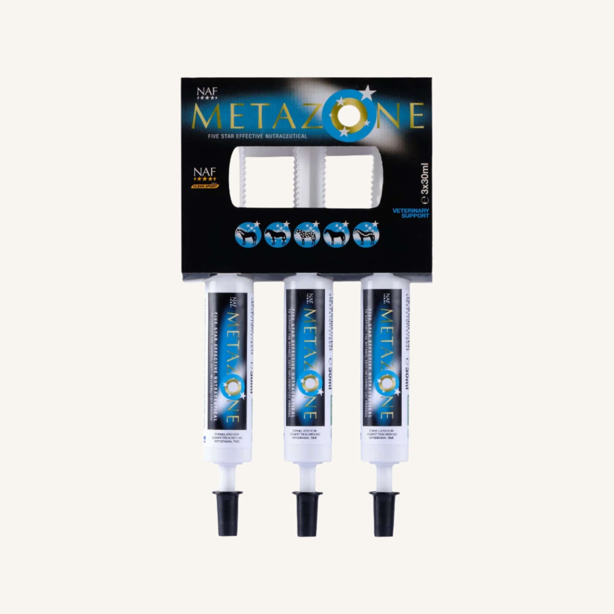 naf-equine Metazone Syringe 3 x30ml Liquid Supplement