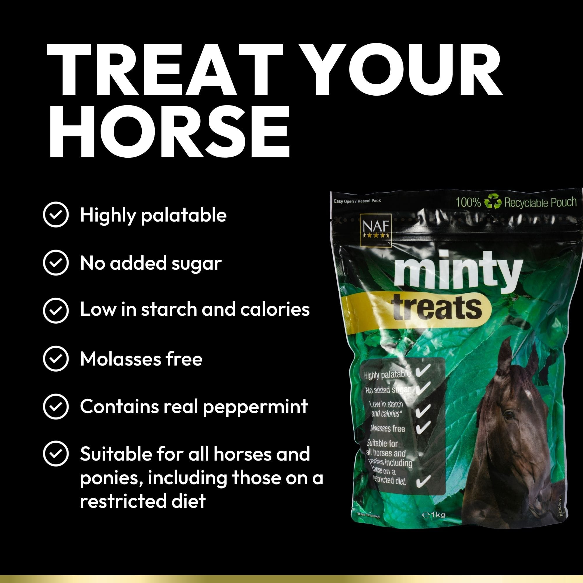 naf-equine Minty Treats 1 kg Treat