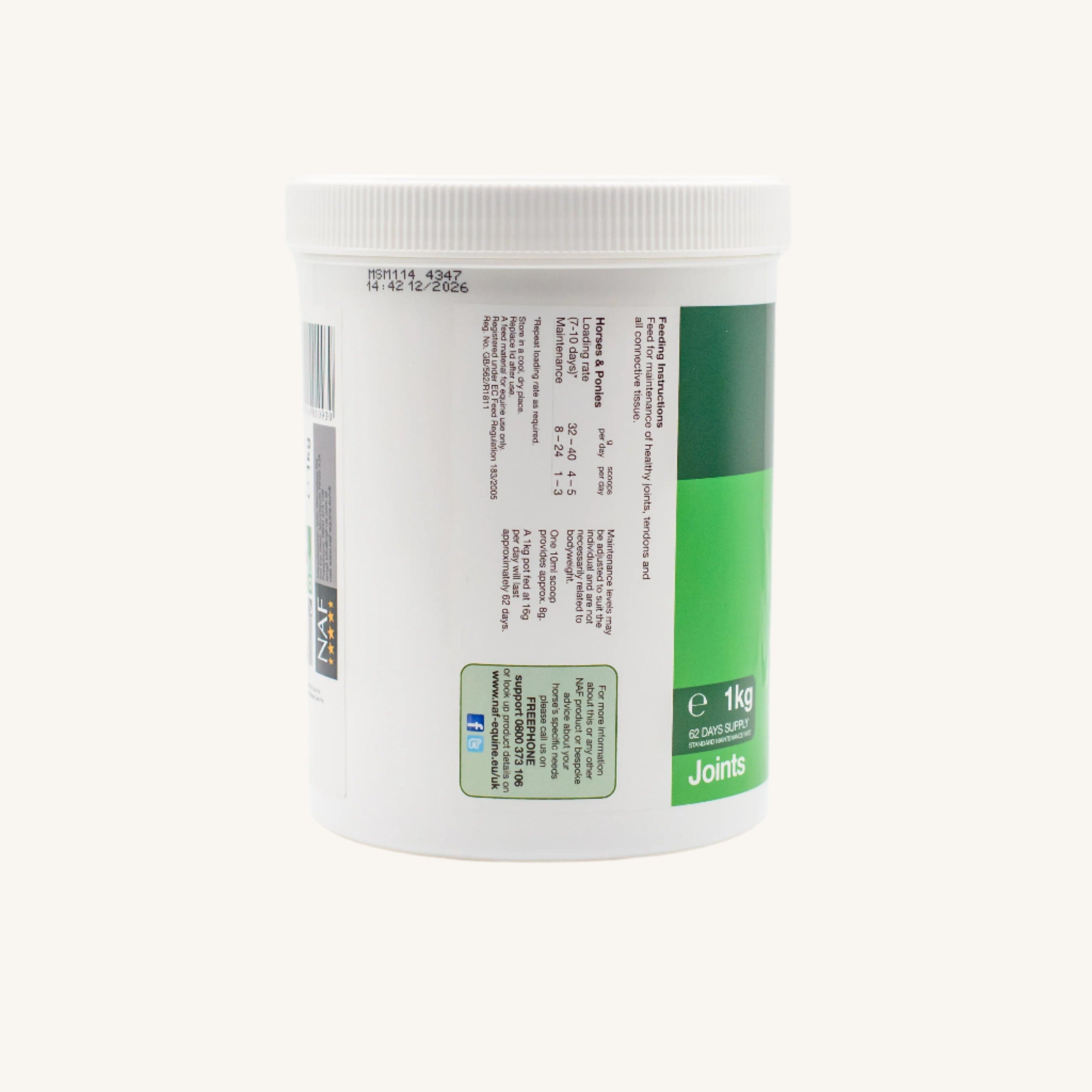 naf-equine MSM Powder Powder Supplement
