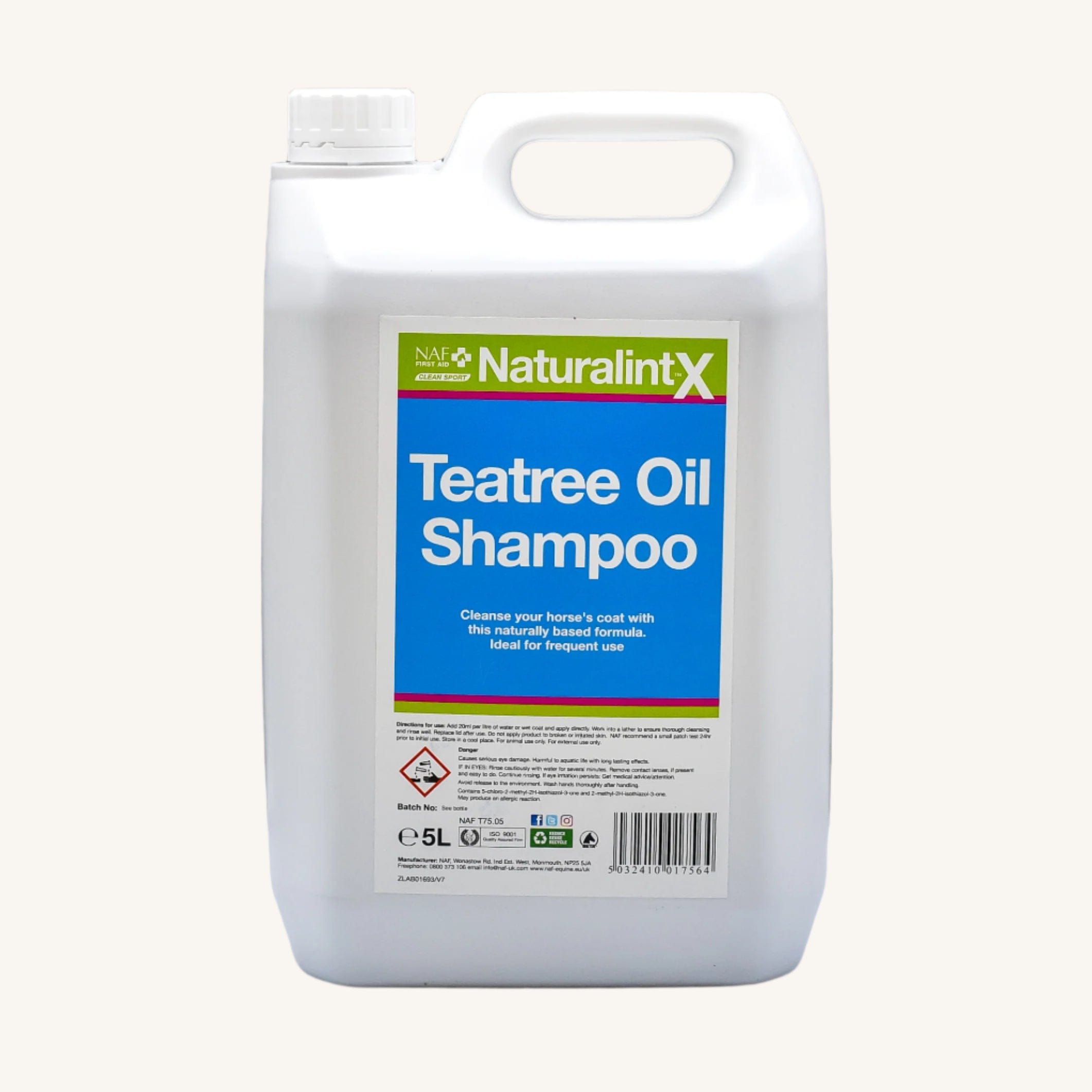 naf-equine Naturalintx Teatree Oil Shampoo 5 L Shampoo