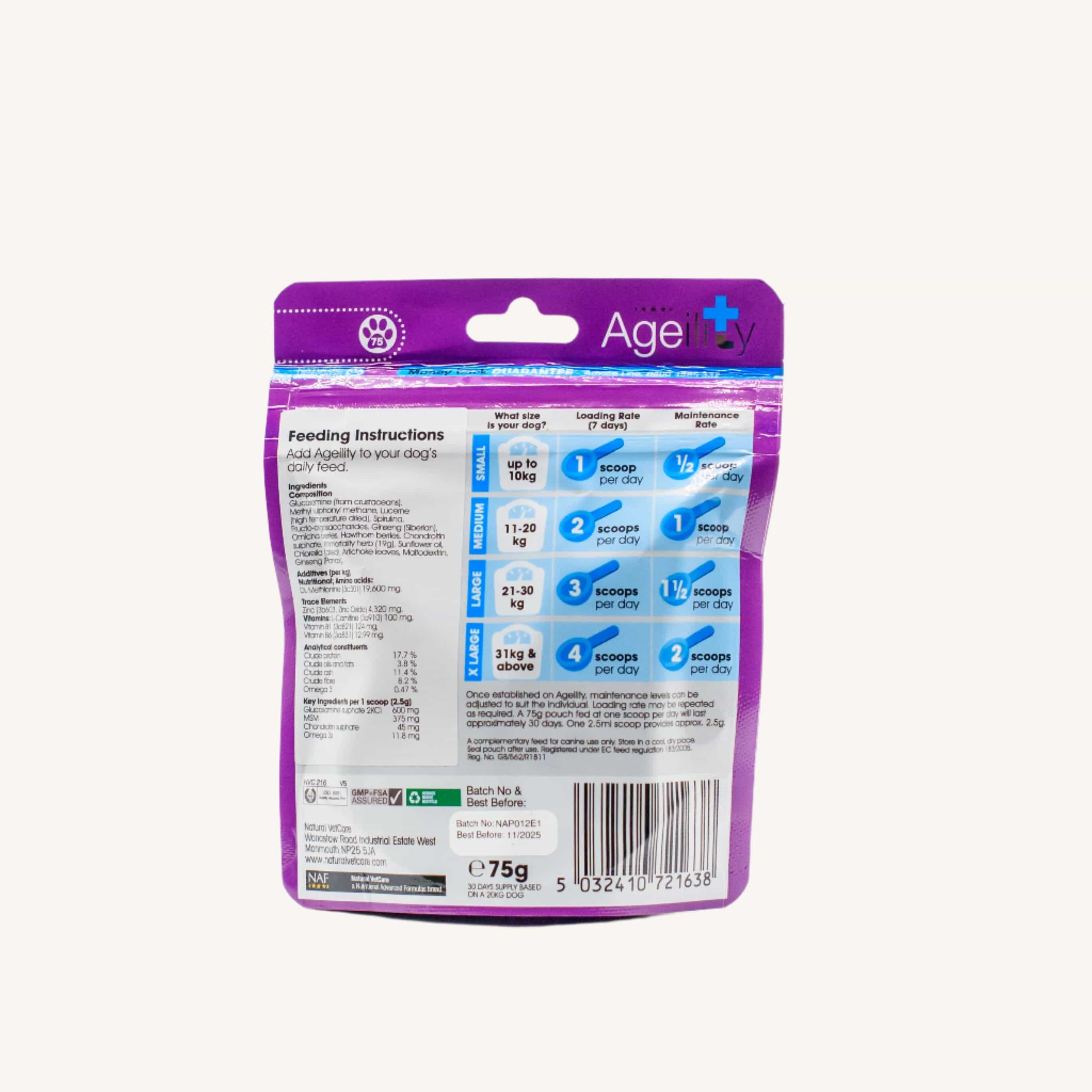 naf-equine NVC Ageility Pellets Pellet Supplement