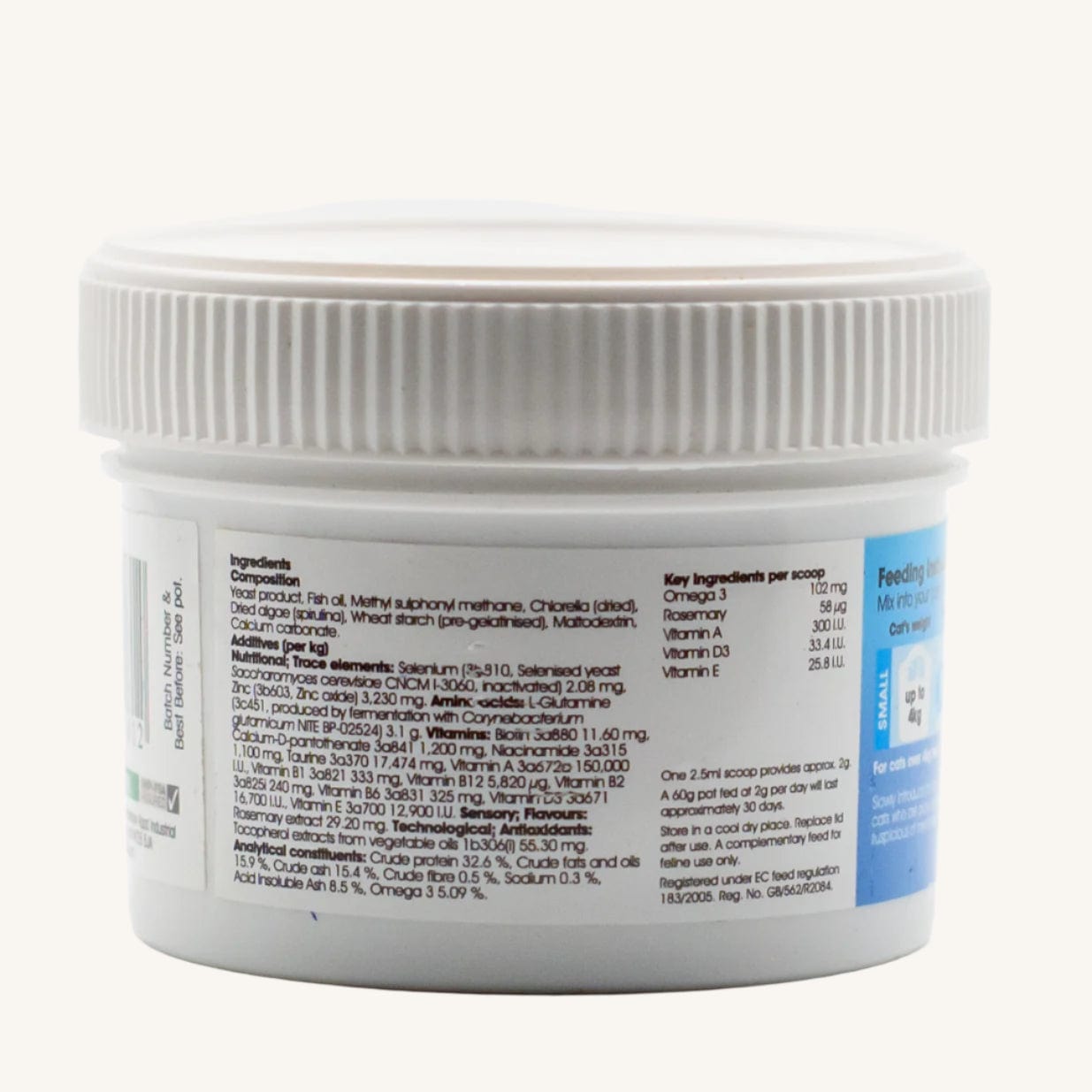 naf-equine NVC Cat'Skin Powder 60 g Powder Supplement