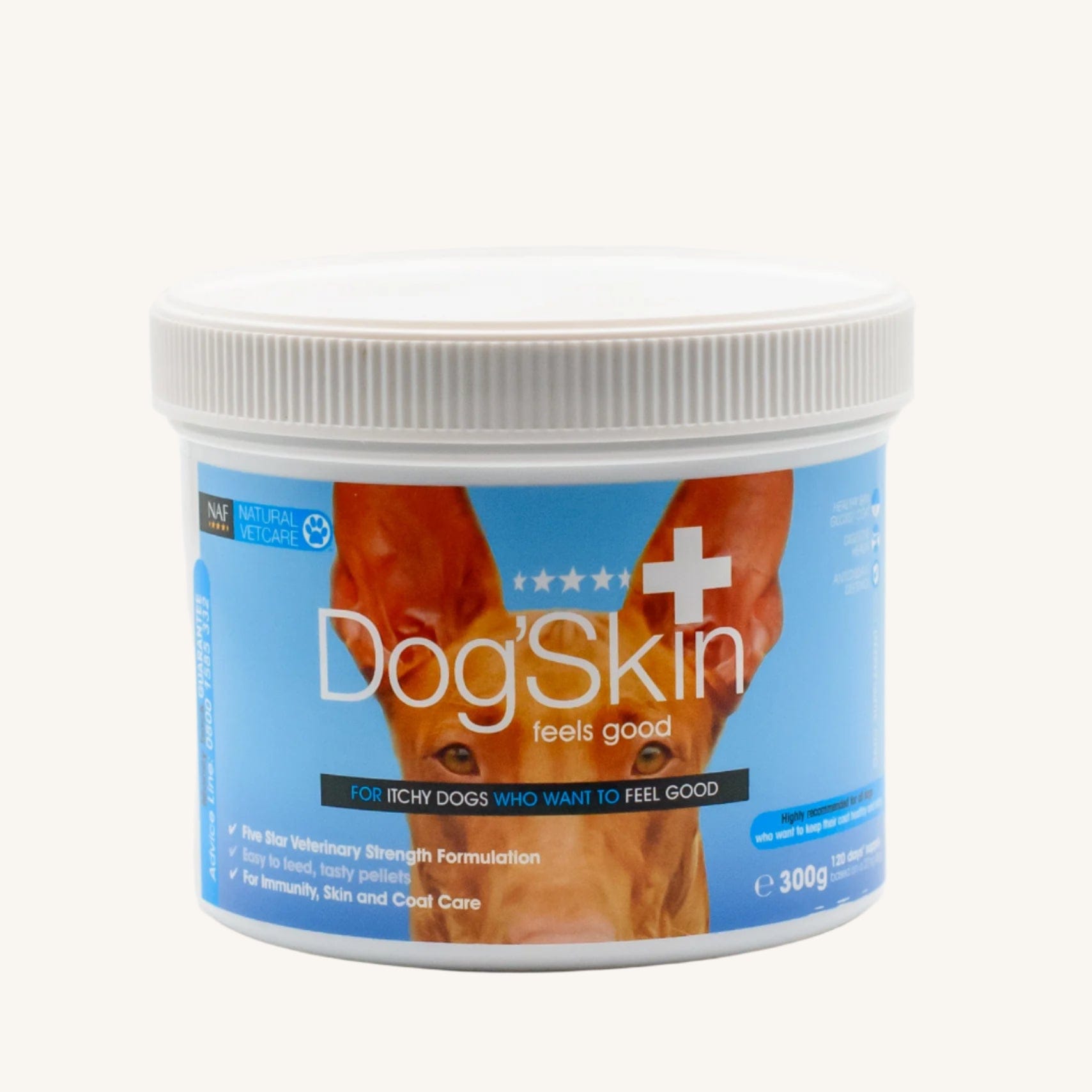 naf-equine NVC Dog'Skin Pellets 150 g Pellet Supplement