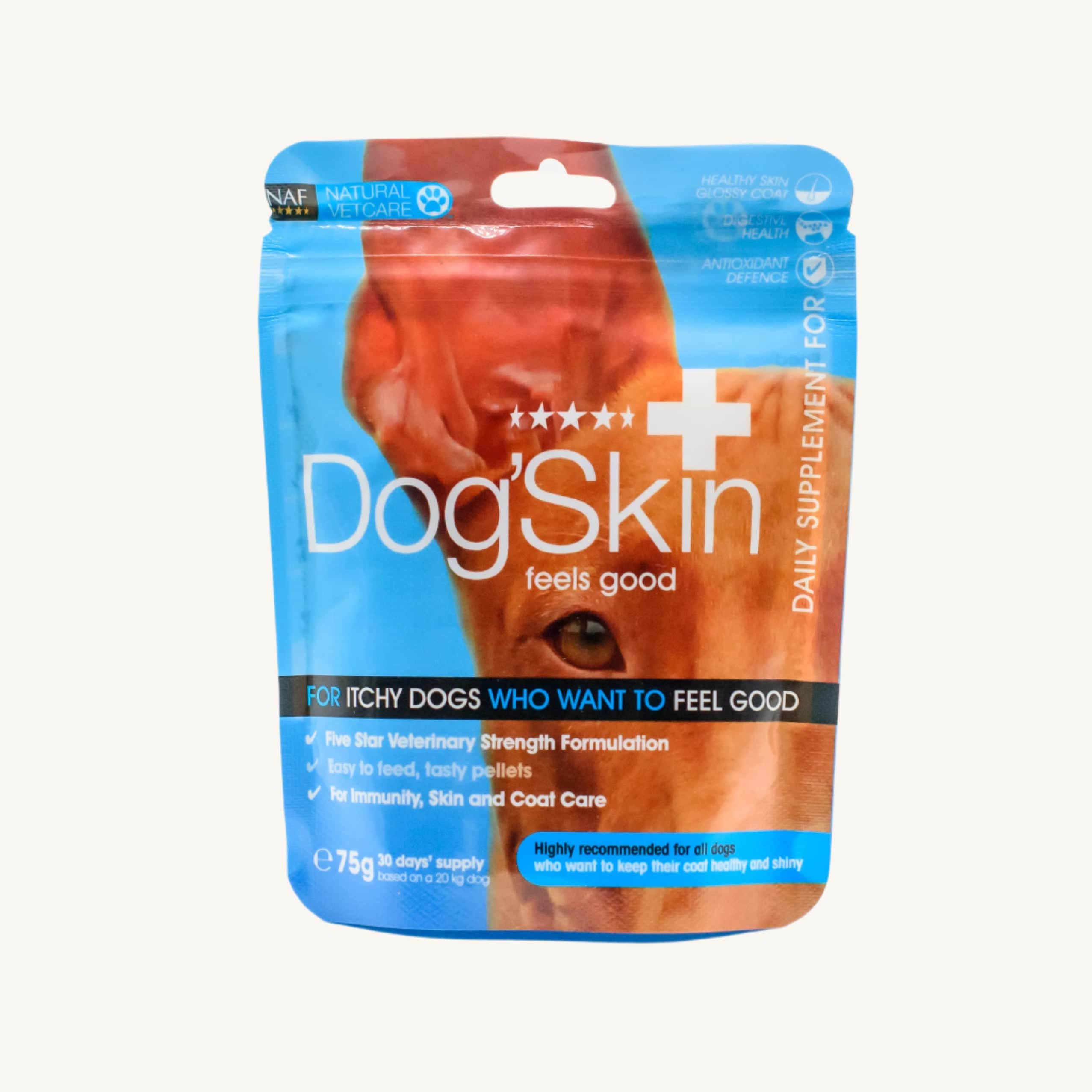 naf-equine NVC Dog'Skin Pellets 75 g Pellet Supplement
