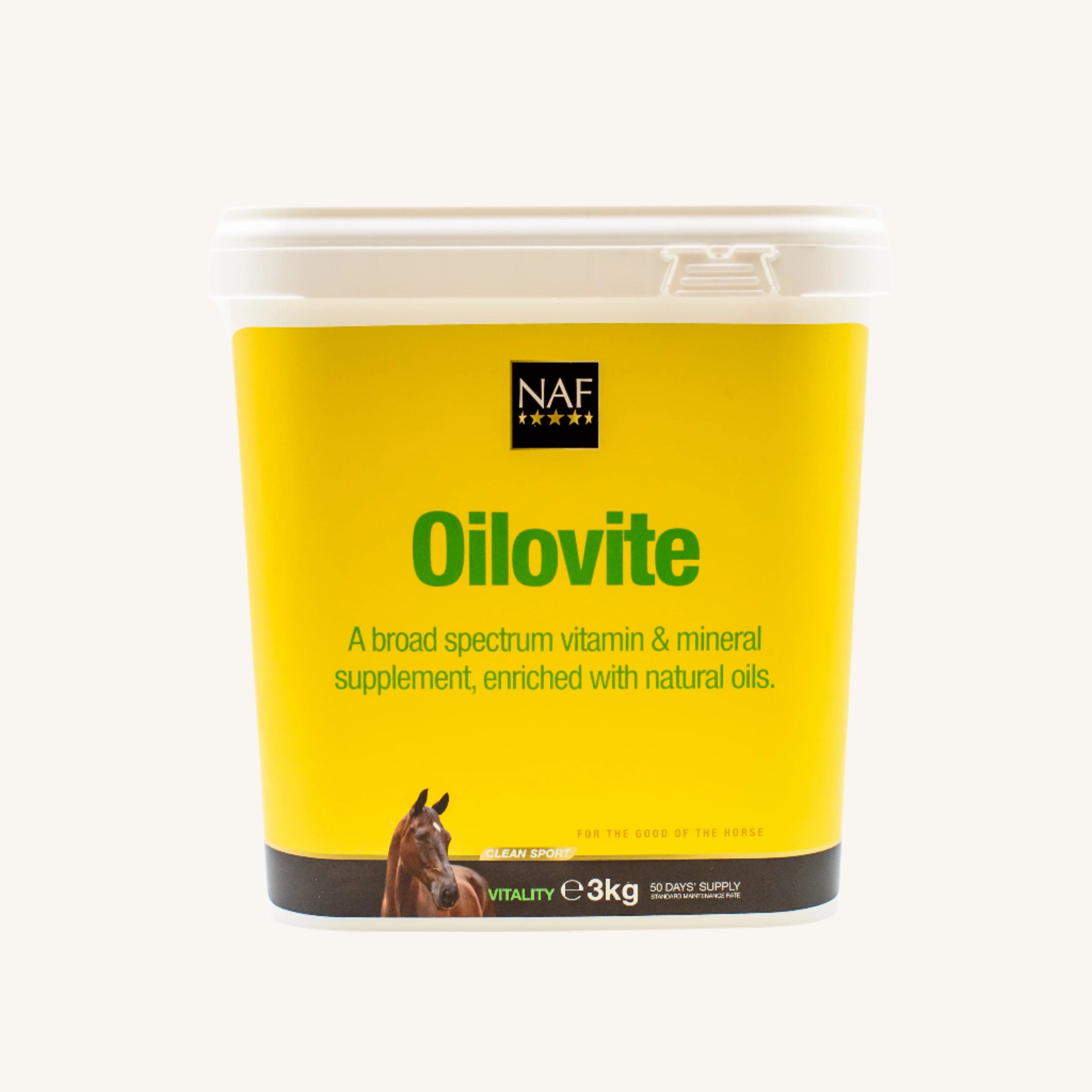 naf-equine Oilovite 3 kg Powder Supplement