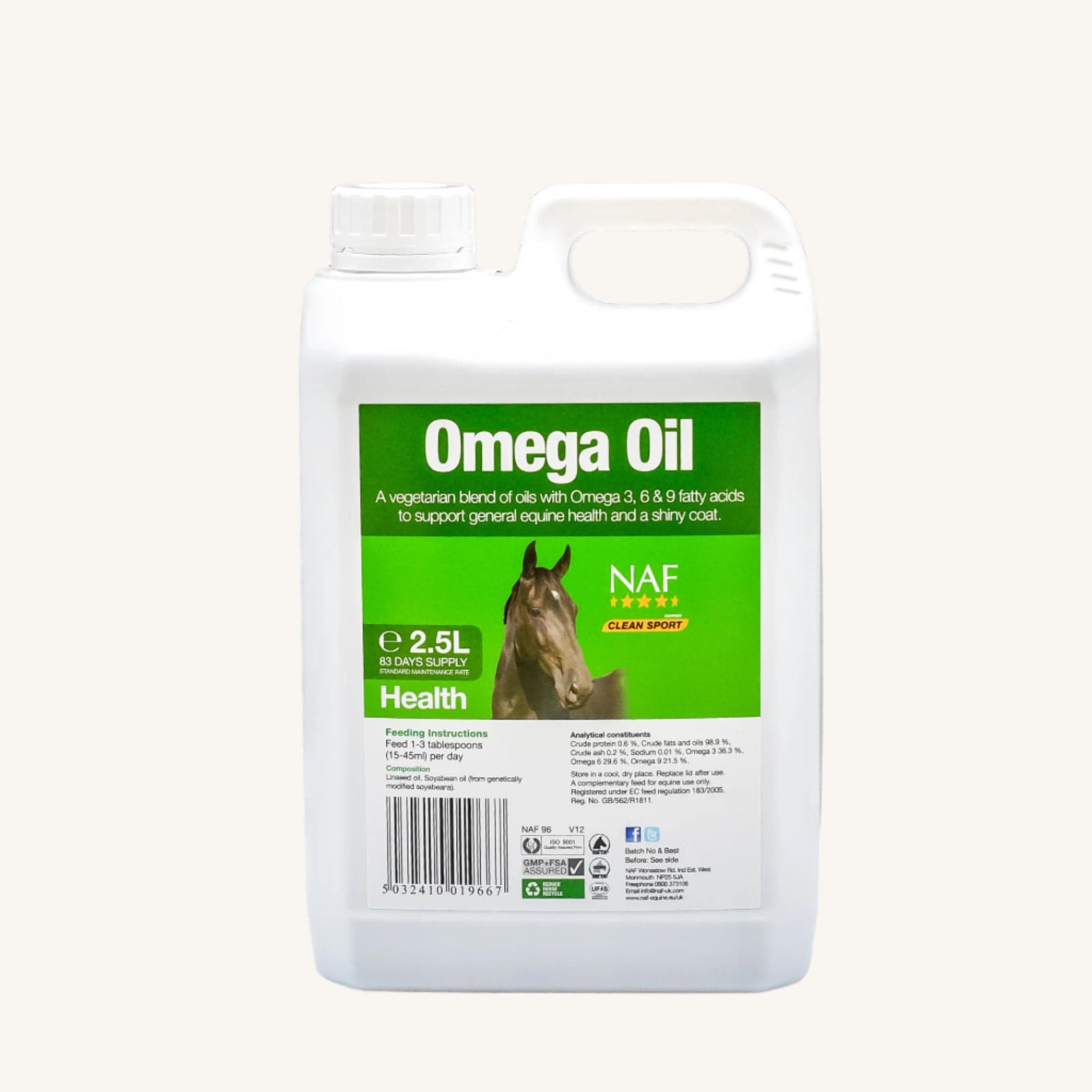 naf-equine Omega Oil 2.5 L Liquid Supplement