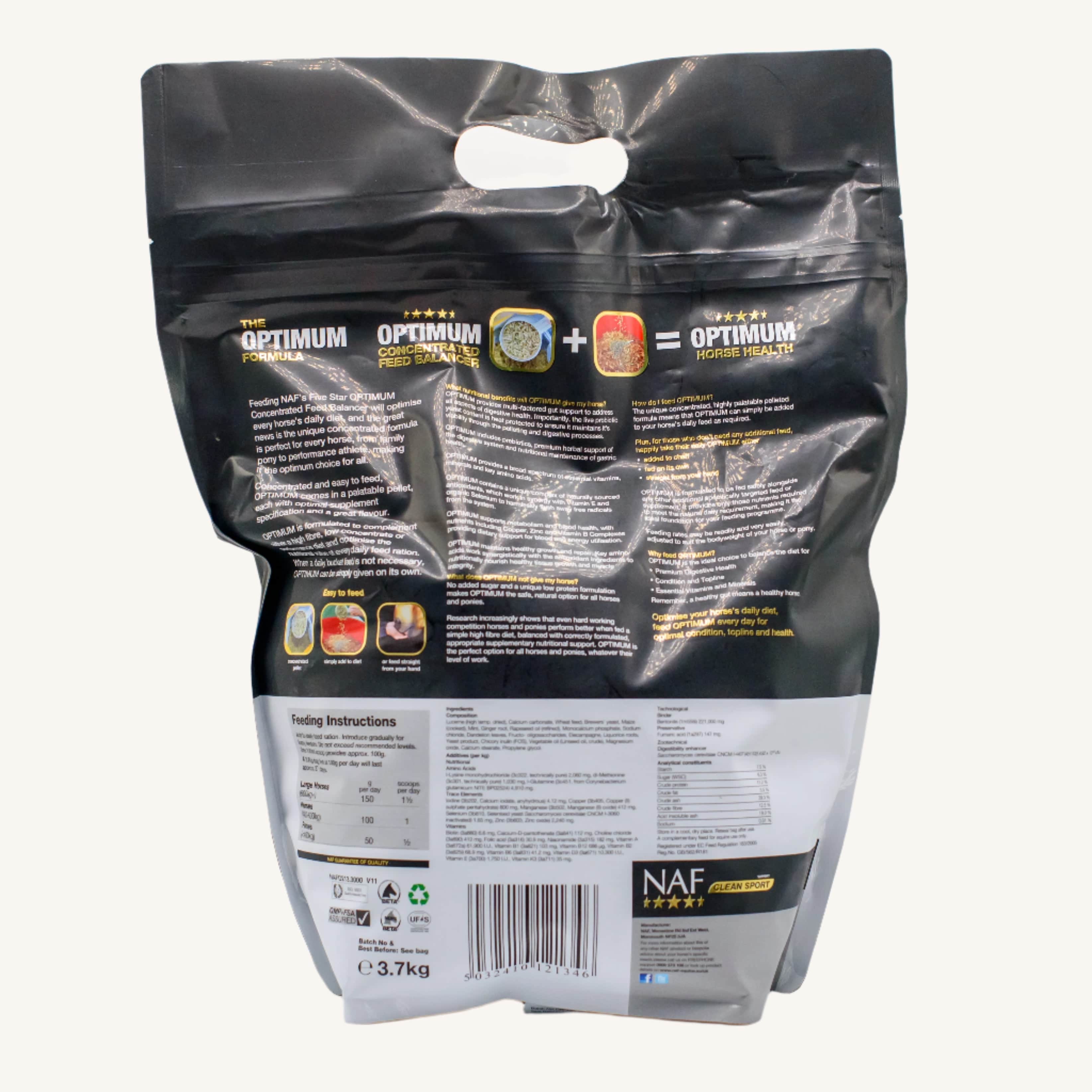 naf-equine Optimum Feed Balancer 3.7 kg Pellet Supplement