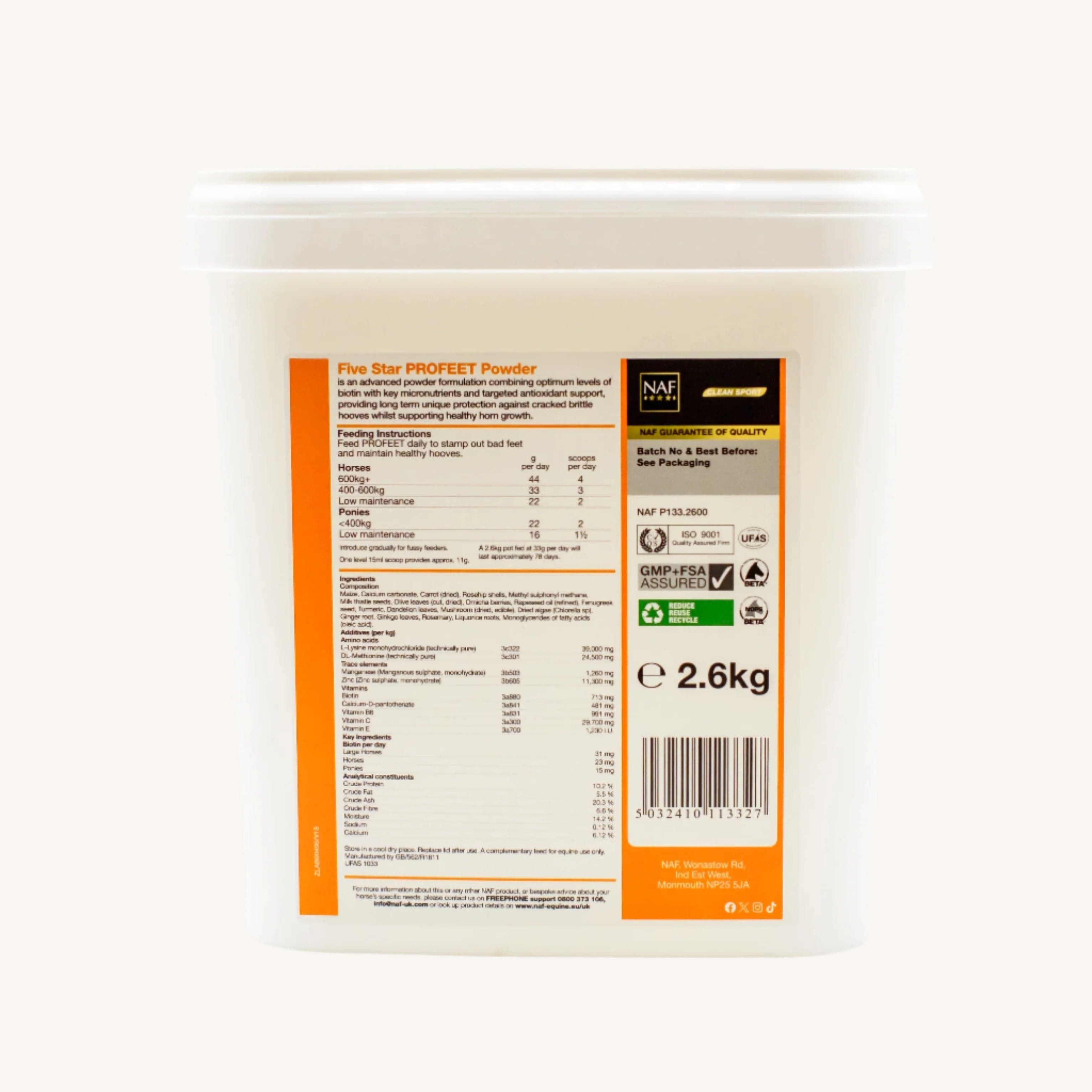 naf-equine PROFEET Powder Powder Supplement