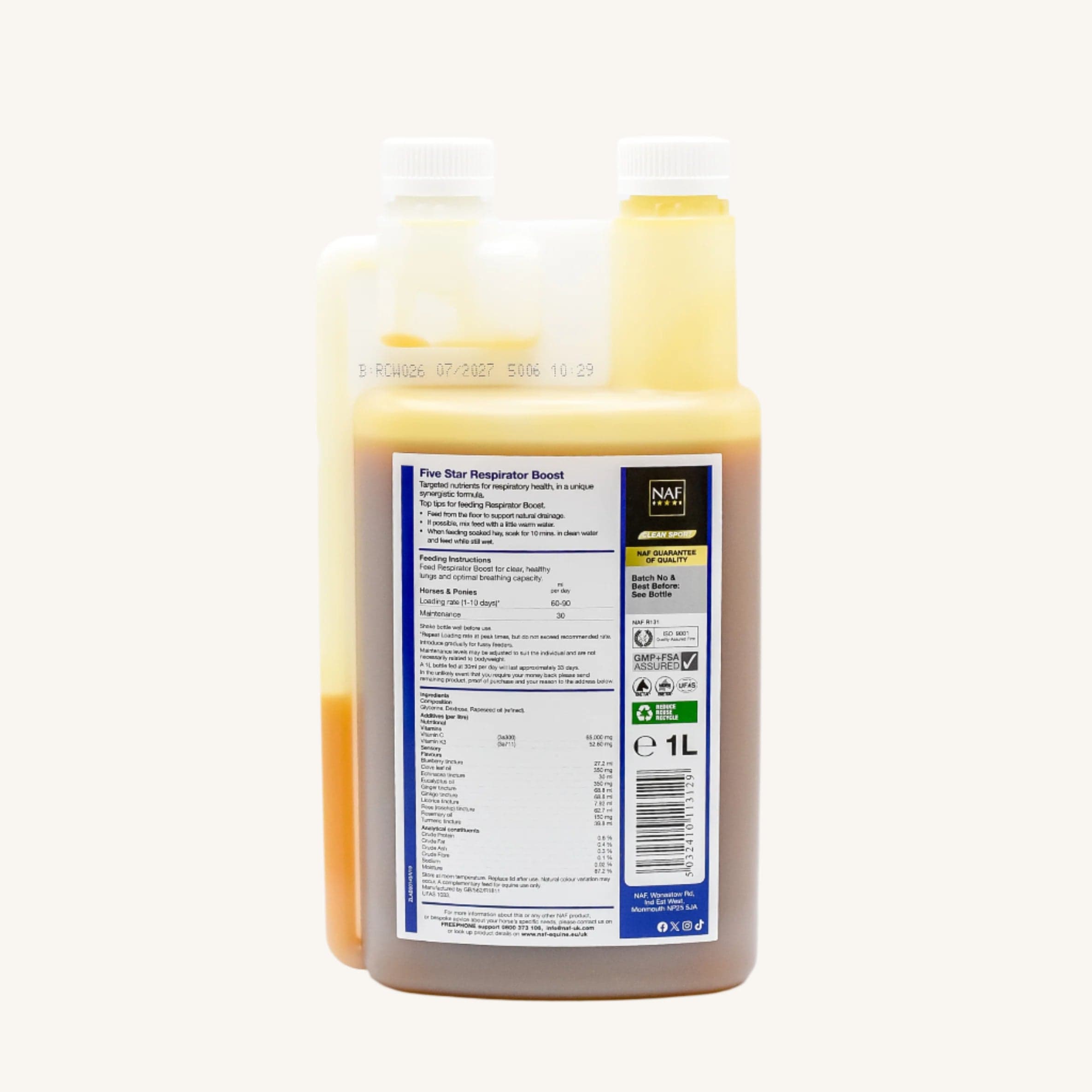 naf-equine Respirator Boost Liquid Liquid Supplement