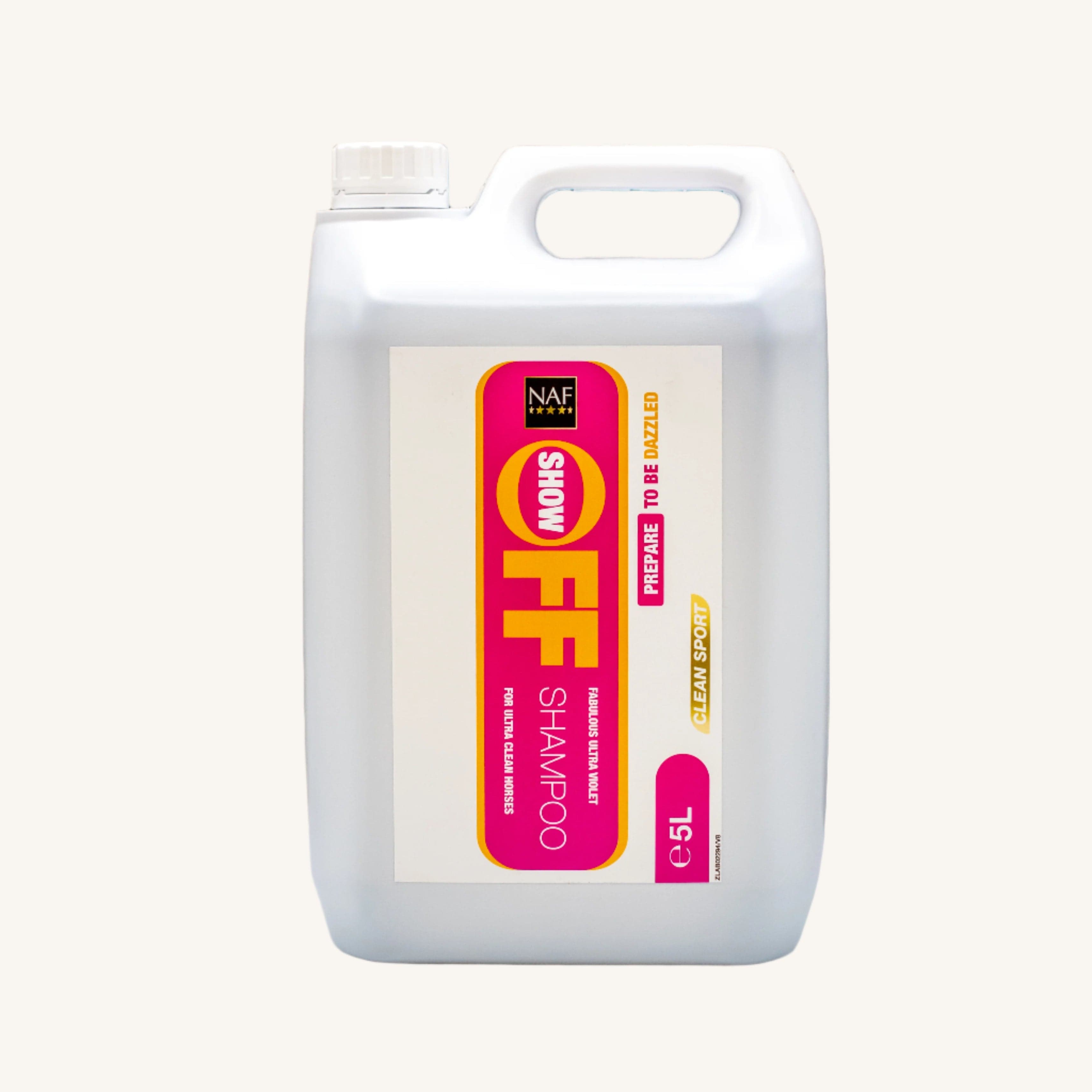 naf-equine Show Off Shampoo 5 L Shampoo