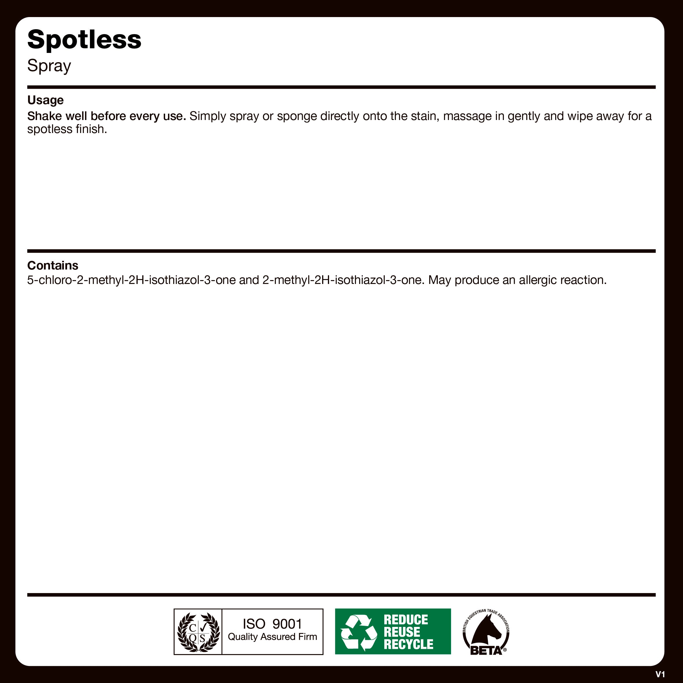 naf-equine Spotless 750 ml Spray
