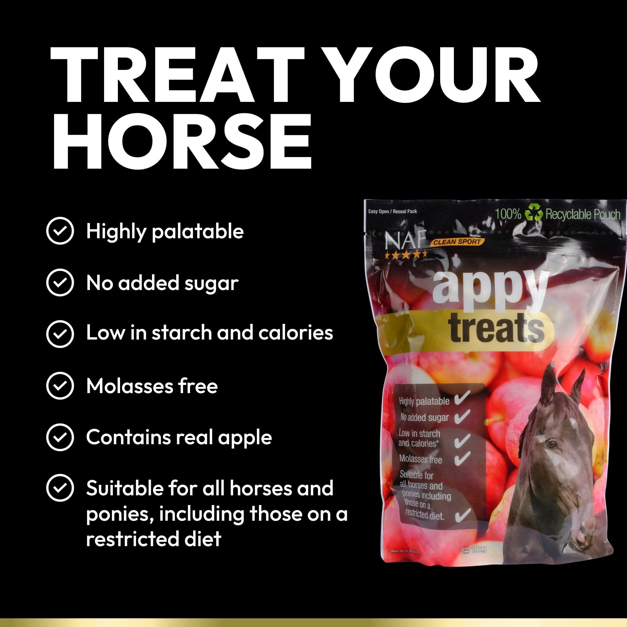 naf-equine Appy Treats 1 kg Treat