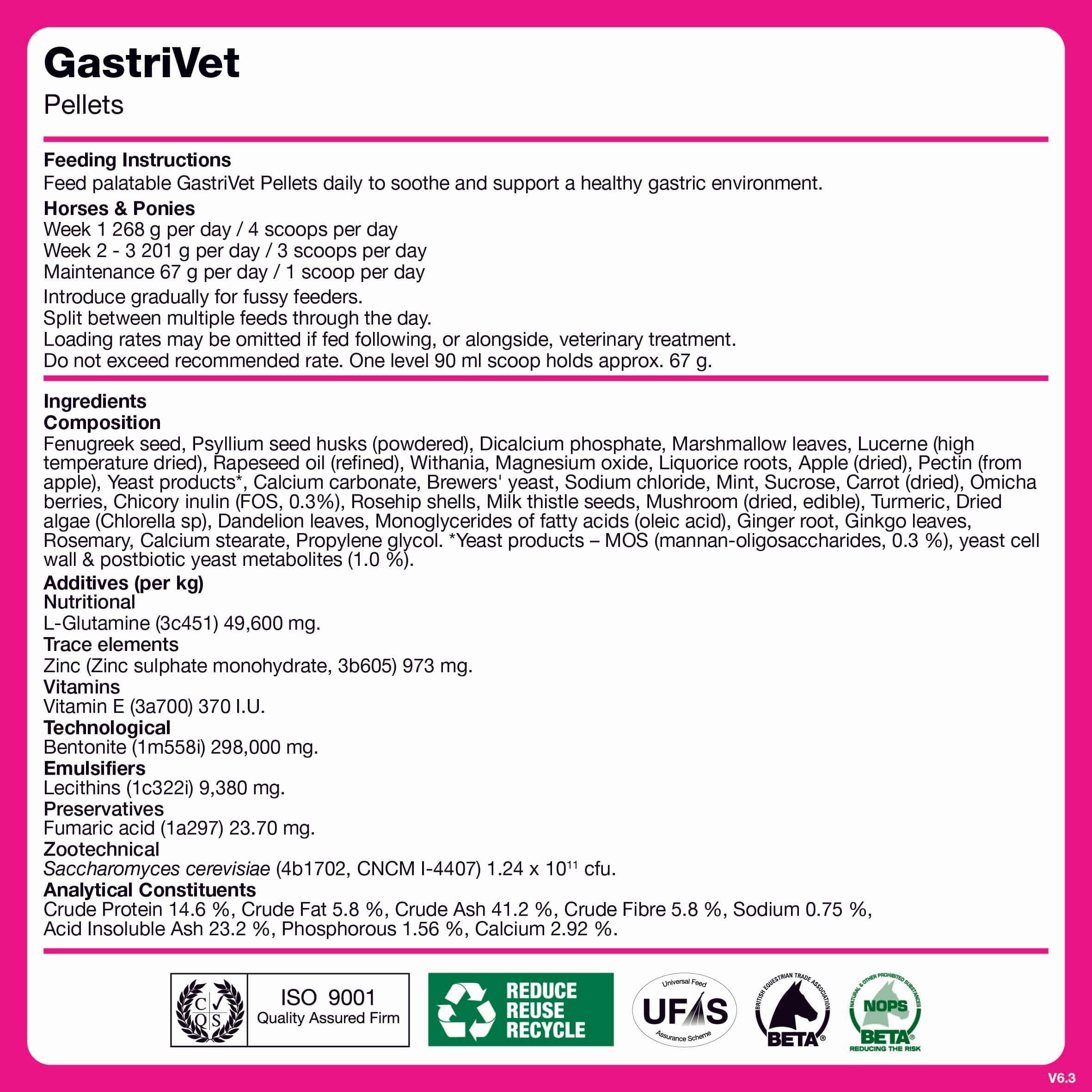 naf-equine GastriVet Pellet Supplement