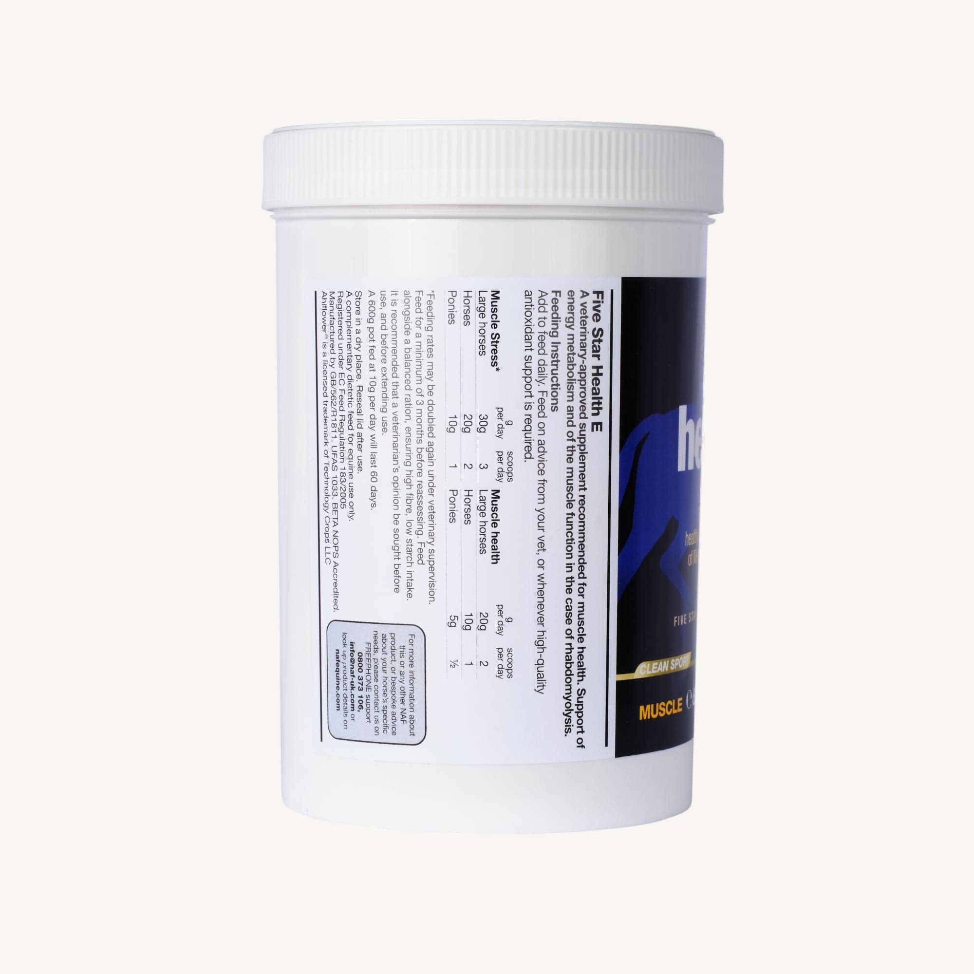 naf-equine HealthE 600 g Powder Supplement